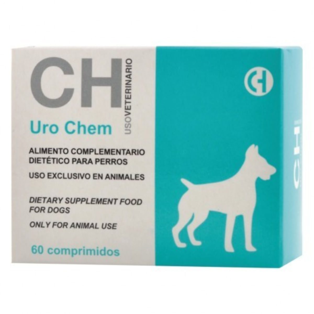 CHEMICAL IBERICA Uro Chem, supliment sistem urinar câini, comprimate CHEMICAL IBERICA Uro Chem, XS-XL, supliment sistem urinar câini, cutie, 60 comprimate