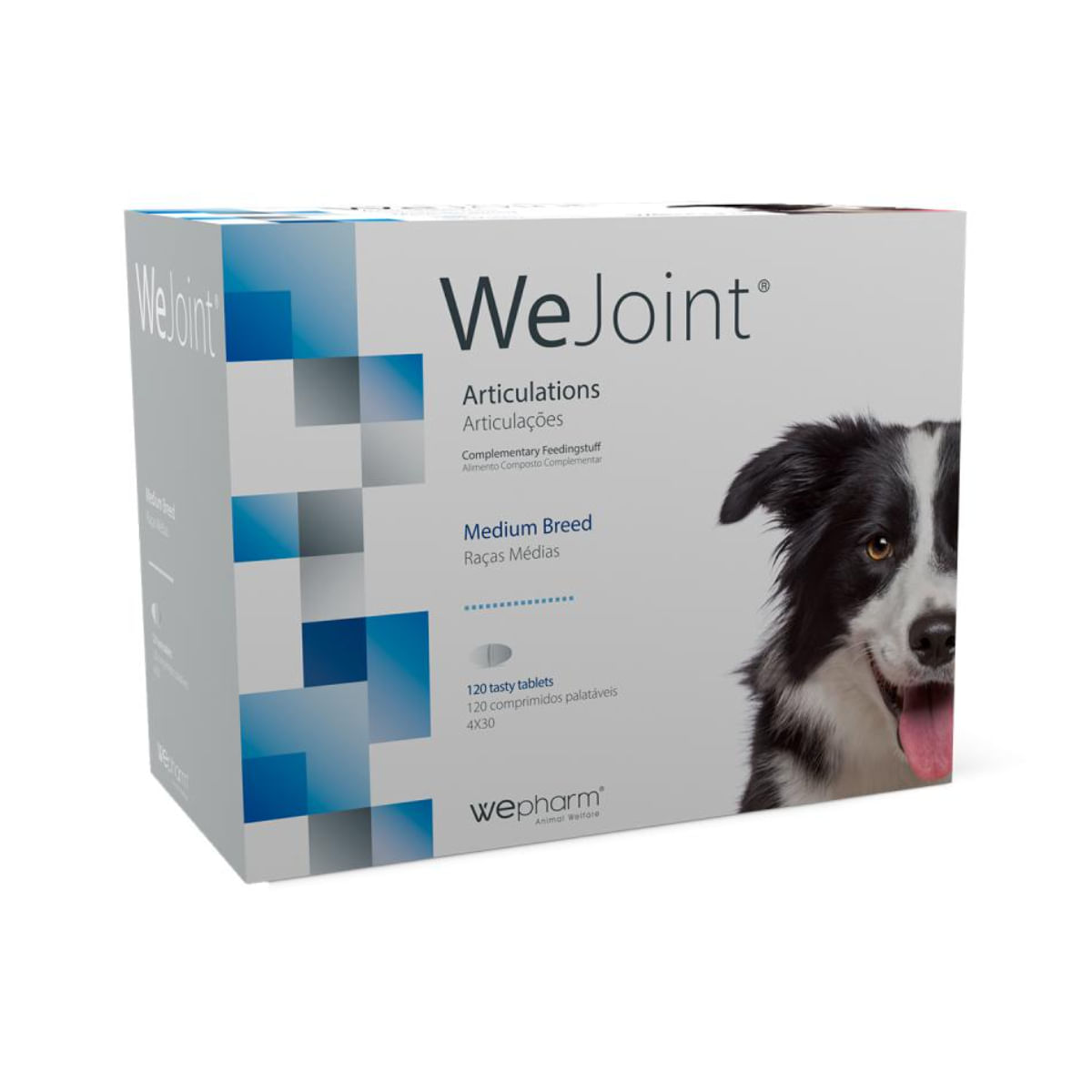 WEPHARM WeJoint Medium Breeds, supliment sistem articular câini, comprimate WEPHARM WeJoint Medium Breeds, M, supliment sistem articular câini, flacon, 120 comprimate - 1 | YEO