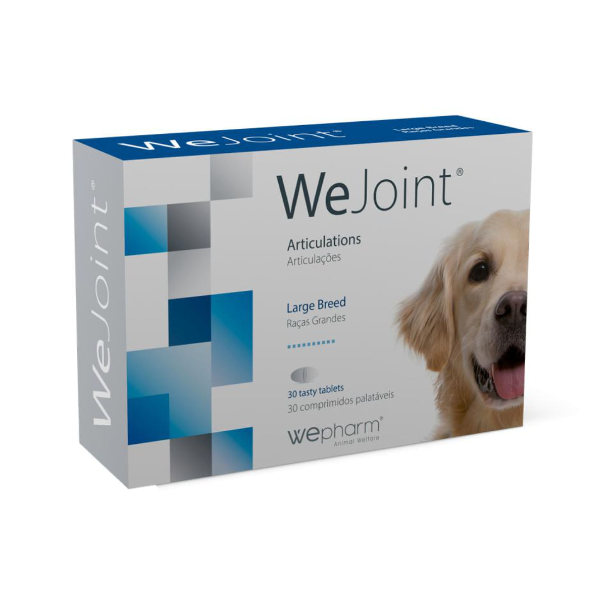 WEPHARM WeJoint Large Breeds, supliment sistem articular câini, comprimate WEPHARM WeJoint Large Breeds, L-XL, supliment sistem articular câini flacon, 30 comprimate