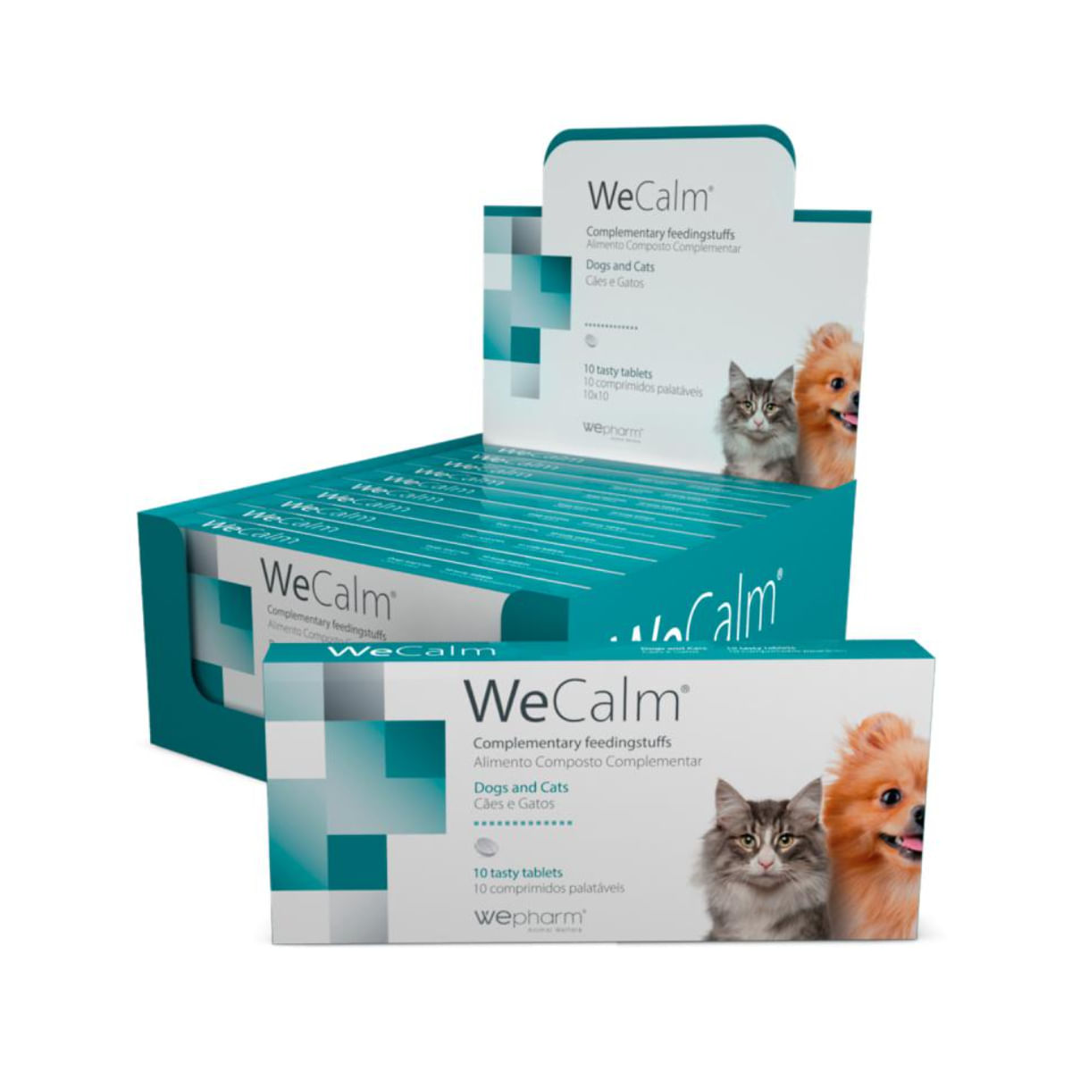 WEPHARM WeCalm, supliment sistem nervos & calmante câini, comprimate WEPHARM WeCalm, XS-XL, supliment sistem nervos & calmante câini, flacon, 10 comprimate
