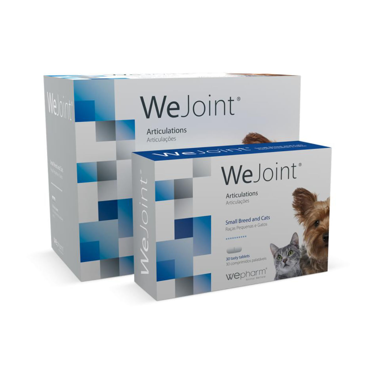 WEPHARM WeJoint Small Breeds & Cats, supliment sistem articular câini, comprimate WEPHARM WeJoint Small Breeds & Cats, XS-S, supliment sistem articular câini și pisici, flacon, 30 comprimate - 2 | YEO