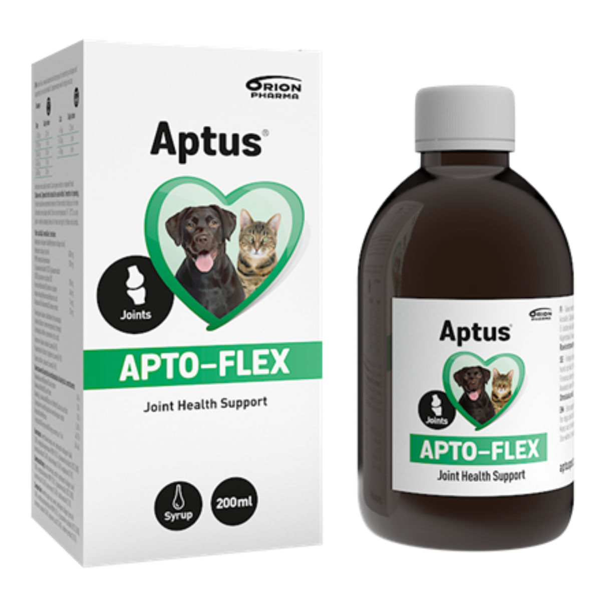 APTUS Apto-Flex Vet, supliment sistem articular câini, suspensie orală APTUS Apto-Flex Vet, XS-XL, supliment sistem articular câini și pisici, flacon, 200ml suspensie orală - 1 | YEO