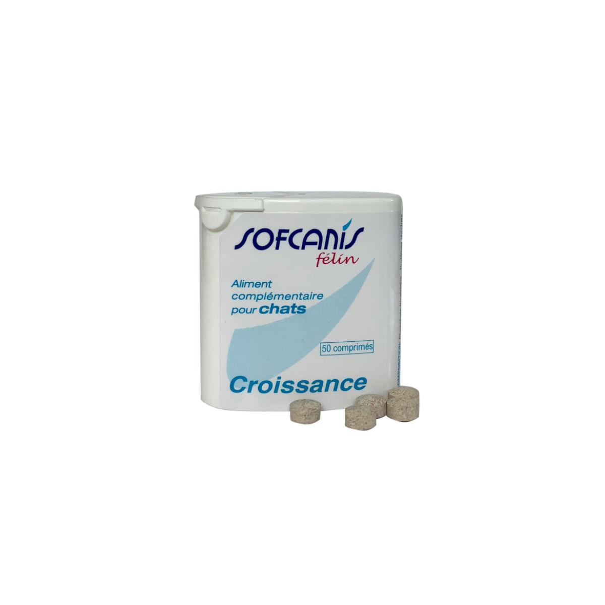 SOFCANIS Croissance, supliment sistem osos pisici junior, comprimate SOFCANIS Croissance, supliment sistem osos pisici junior, flacon, 50 comprimate