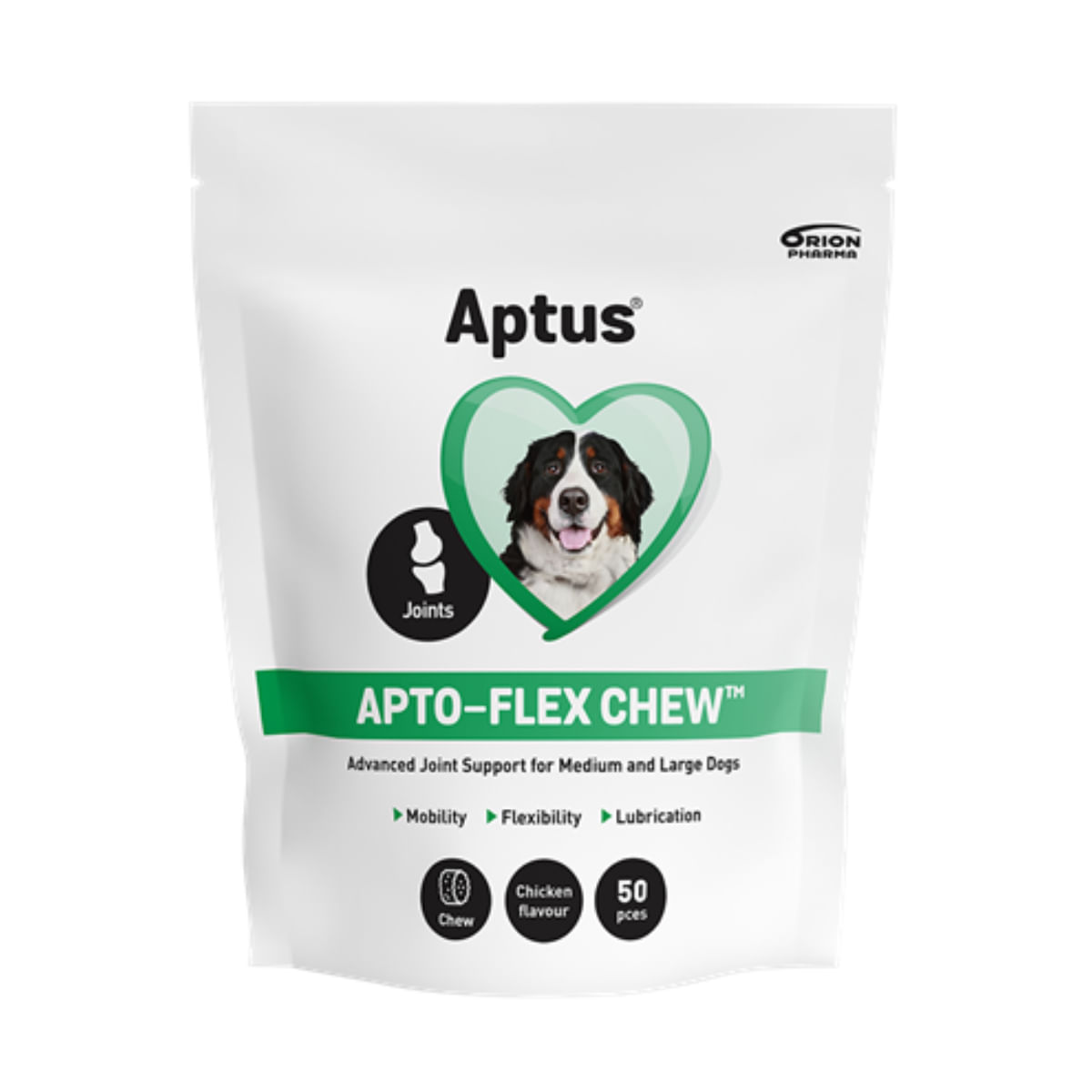 APTUS Apto-Flex Chew, supliment sistem articular câini, comprimate masticabile APTUS Apto-Flex Chew, M-XL, supliment sistem articular câini, cutie, 50 comprimate masticabile - 1 | YEO