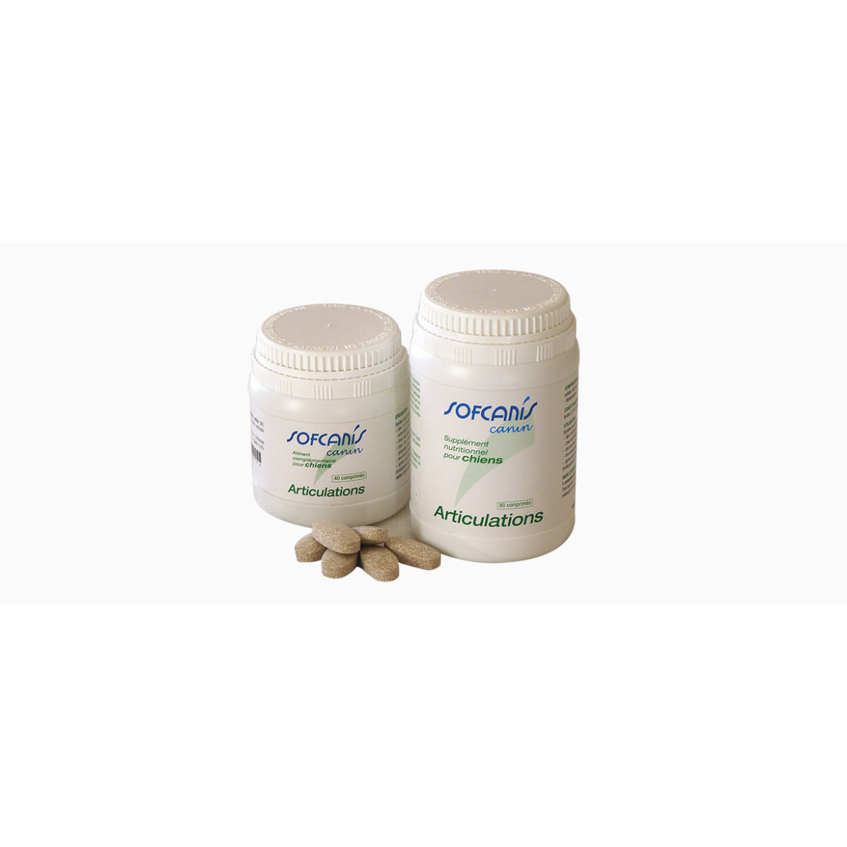 SOFCANIS Articulations, supliment sistem articular câini, comprimate masticabile SOFCANIS Articulations, XS-XL, supliment sistem articular câini, flacon, 40 comprimate masticabile