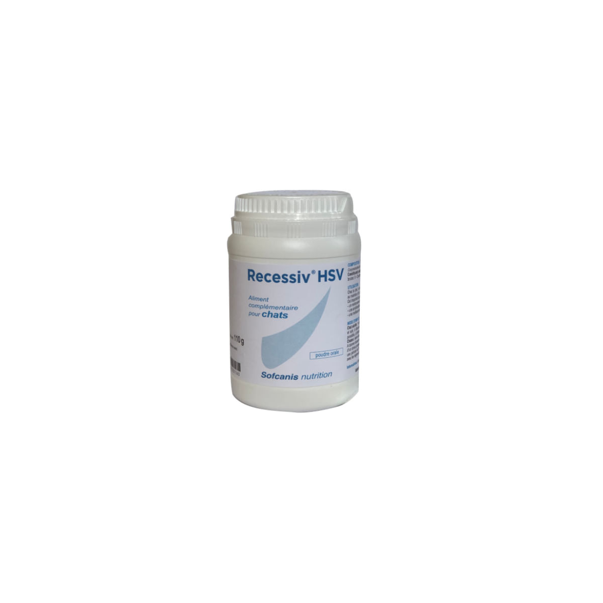 SOFCANIS Recessiv HSV, supliment sistem imunitar pisici, pudră SOFCANIS Recessiv HSV, supliment sistem imunitar pisici, flacon, 110g pudră