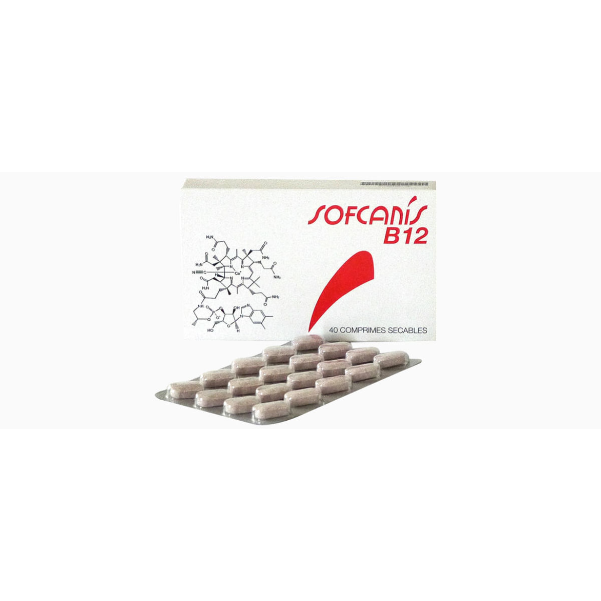 SOFCANIS B12, supliment sistem cardio-vascular câini, comprimate SOFCANIS B12, XS-XL, supliment sistem cardio-vascular câini și pisici, blister, 40 comprimate