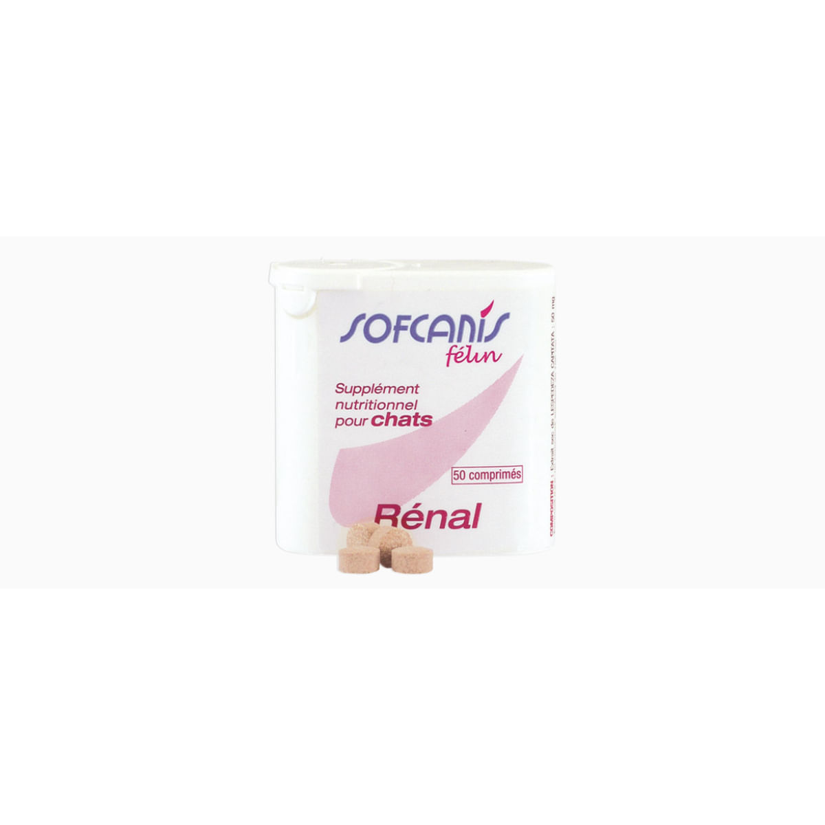SOFCANIS Félin Renal, supliment sistem renal pisici, comprimate SOFCANIS Félin Renal, supliment sistem renal pisici, flacon, 50 comprimate