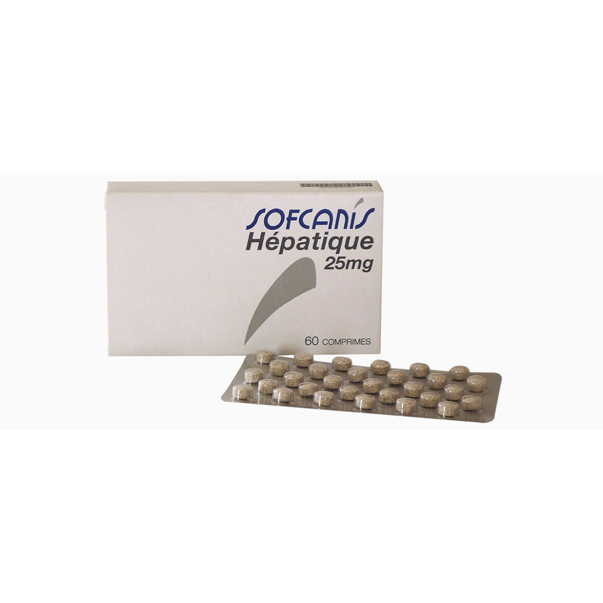 SOFCANIS Hépatique 25mg, supliment sistem hepatic câini, comprimate SOFCANIS Hépatique 25mg, XS-S, supliment sistem hepatic câini și pisici, blister, 60 comprimate