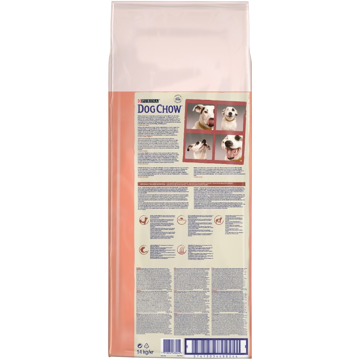 PURINA Dog Chow Adult Sensitive, Somon, hrană uscată câini, sensibilități digestive, 14kg