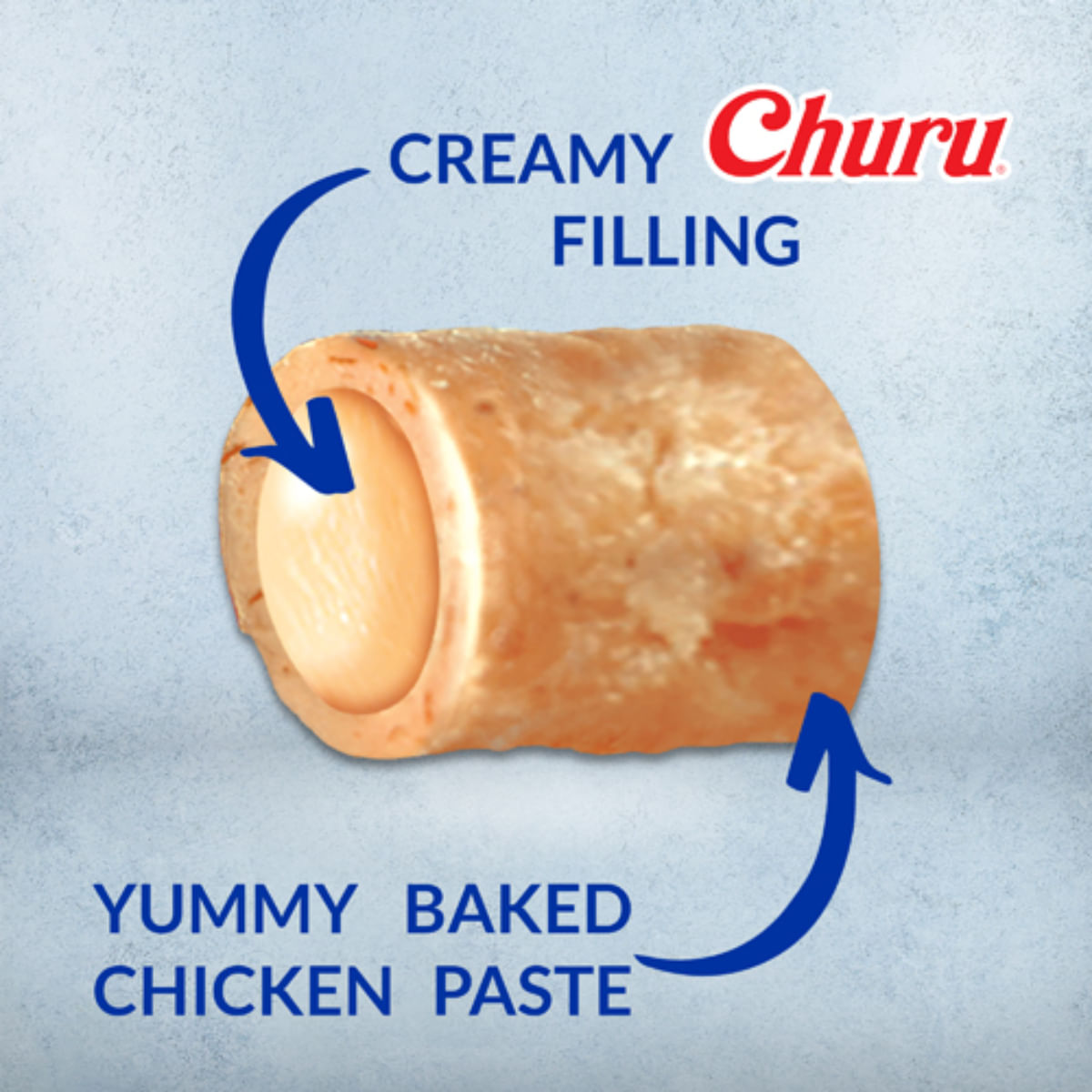 INABA Churu Fun Bites, Pui și Ton, cutie recompense fără cereale pisici, 96g - 3 | YEO