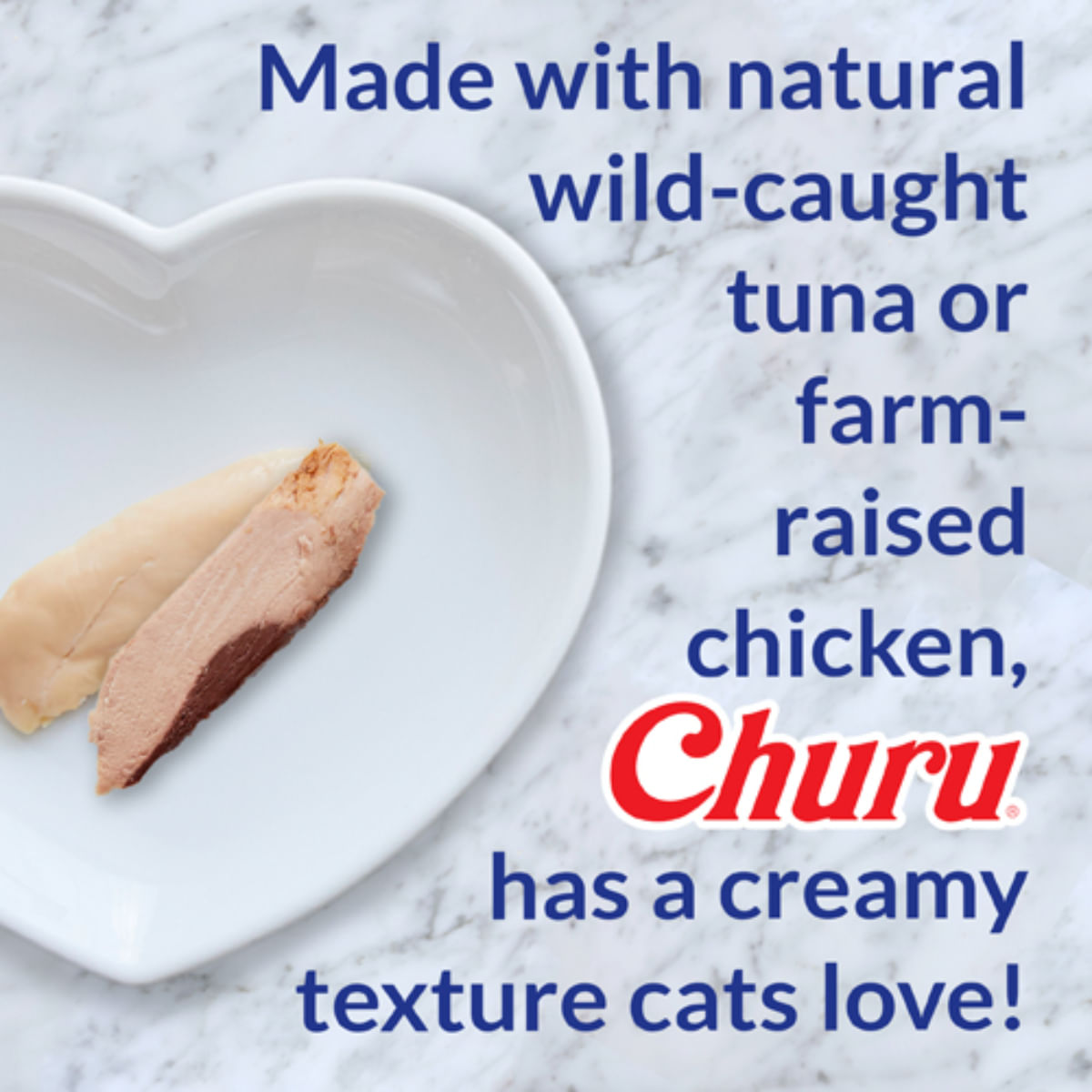 INABA Churu Creamy Kitten Varieties, Pui și Ton, cutie recompense fără cereale pisici junior, (piure), 280g