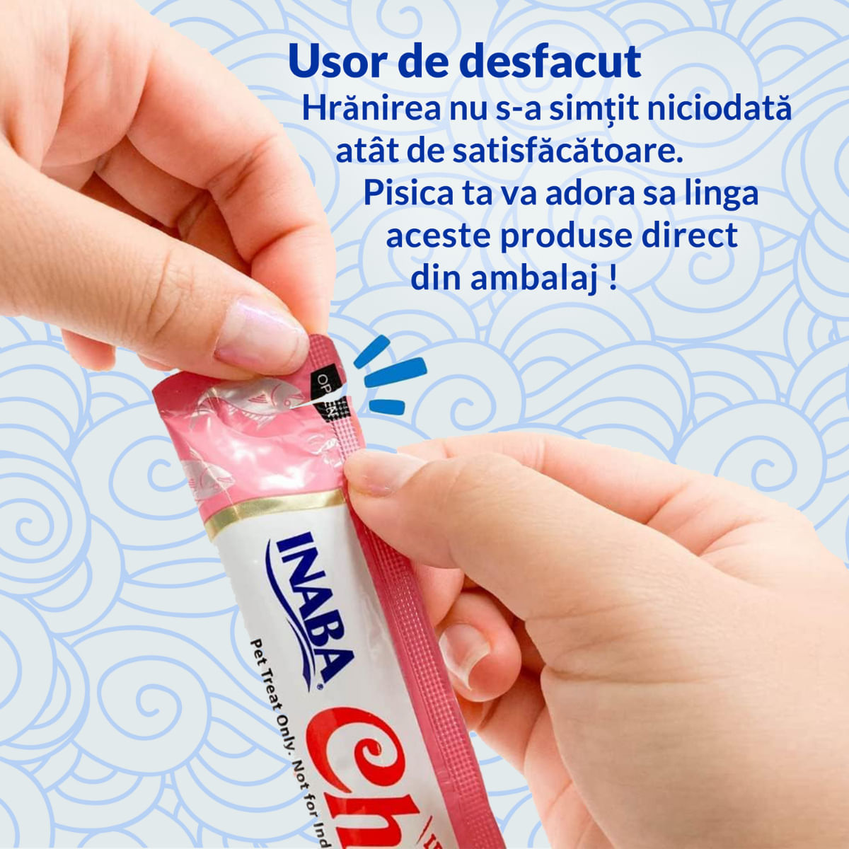 INABA Churu Creamy Varieties, Ton și Fructe de Mare, cutie recompense fără cereale pisici, (piure), 560g