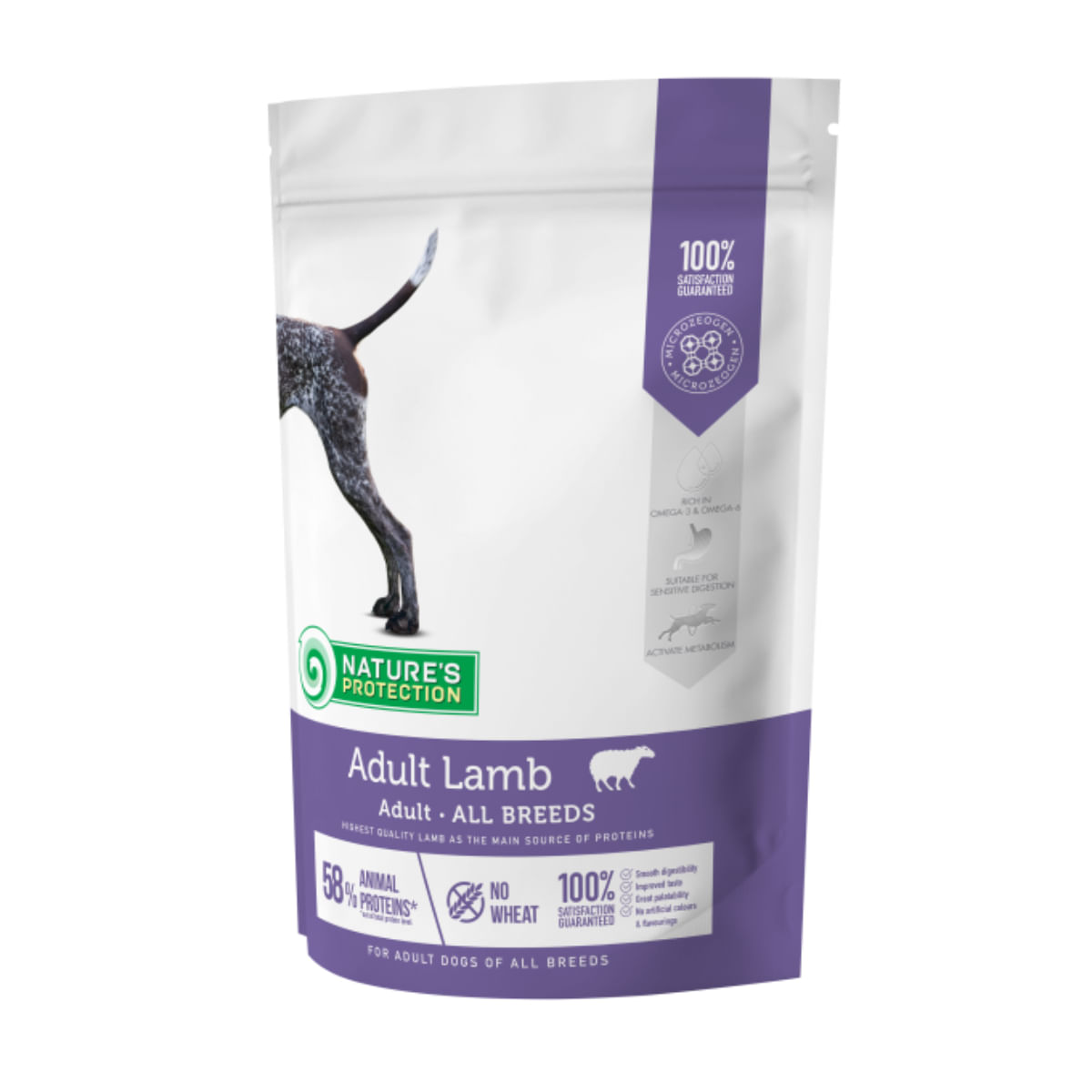 NATURES PROTECTION, XS-XL, Miel, hrană uscată câini, 12kg