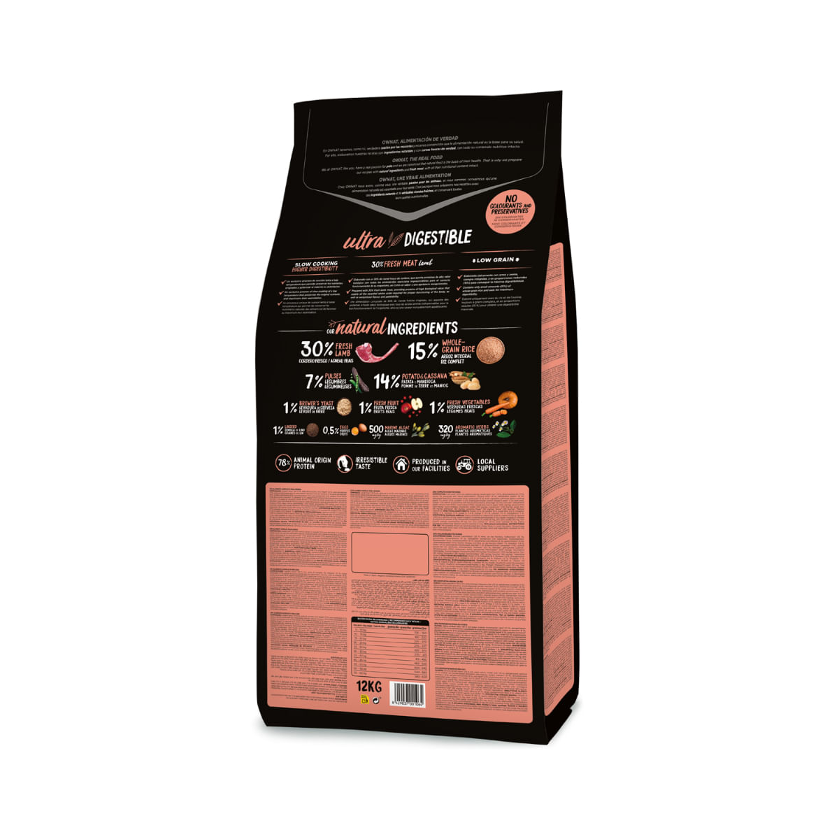 OWNAT Ultra Medium, M, Miel și dovleac, hrană uscată câini, 14kg - 2 | YEO
