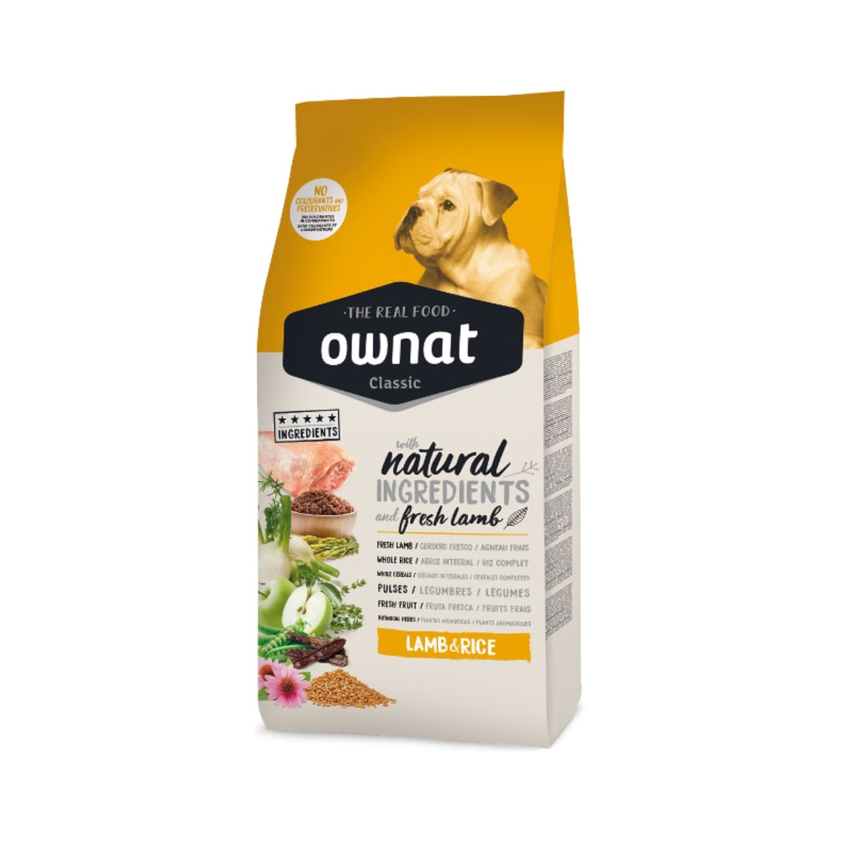 OWNAT Classic, XS-XL, Miel și Orez, hrană uscată câini, 20kg - 2 | YEO