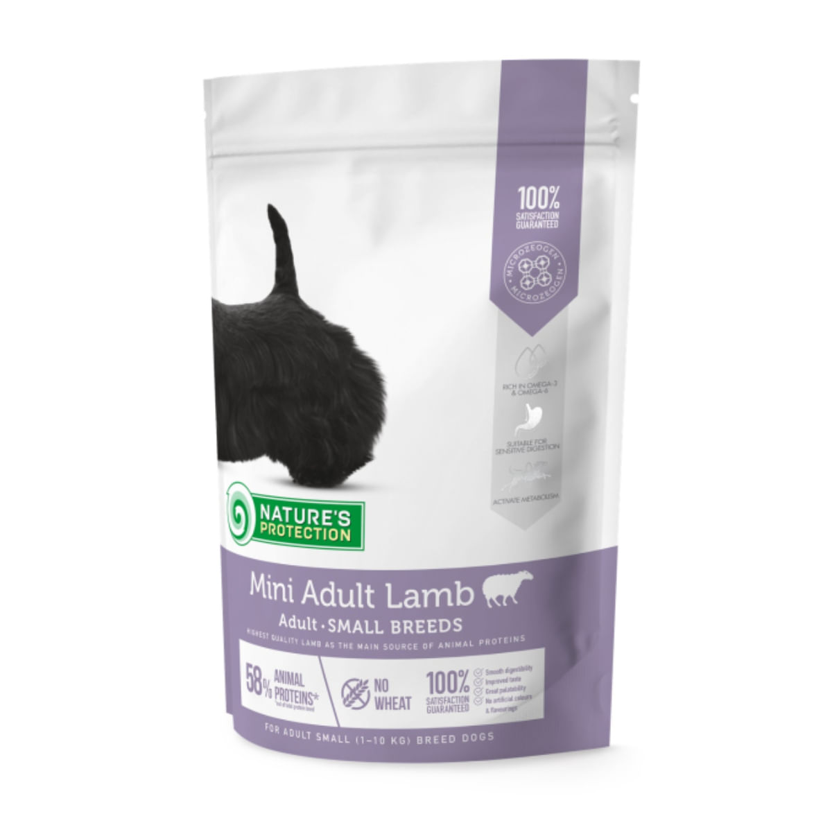 NATURES PROTECTION Mini Adult, XS-S, Miel, hrană uscată câini, 2kg - 1 | YEO