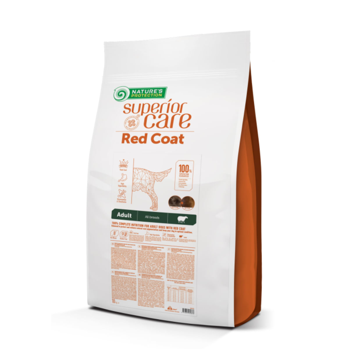 NATURES PROTECTION Superior Care Red Coat, XS-XL, Miel, hrană uscată fără cereale câini, 10kg - 2 | YEO