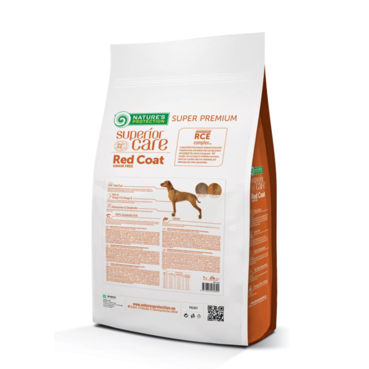 NATURES PROTECTION Superior Care Red Coat, XS-XL, Miel, hrană uscată fără cereale câini, 10kg - 3 | YEO