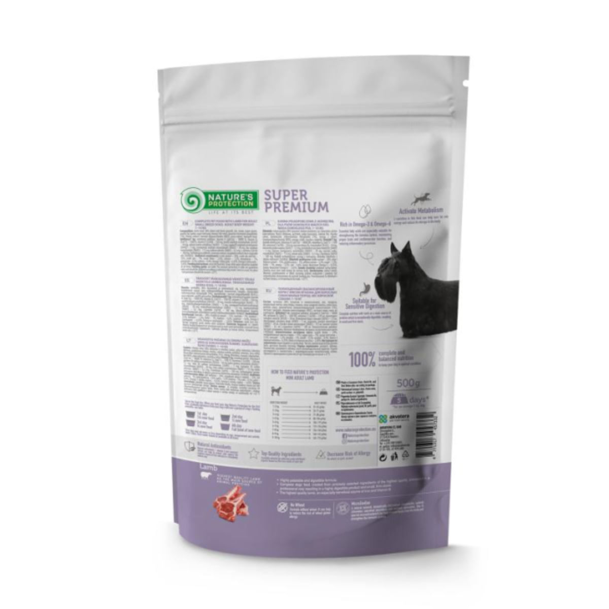 NATURES PROTECTION Mini Adult, XS-S, Miel, hrană uscată câini, 2kg - 3 | YEO