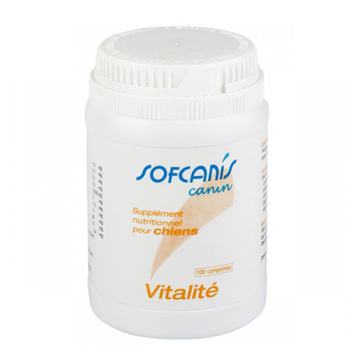 SOFCANIS Canin Vitalite, supliment multivitamine, convalescență câini junior & adult, comprimate SOFCANIS Canin Vitalite, XS-XL, supliment multivitamine, convalescență câini junior & adult, flacon, 100 comprimate - 1 | YEO