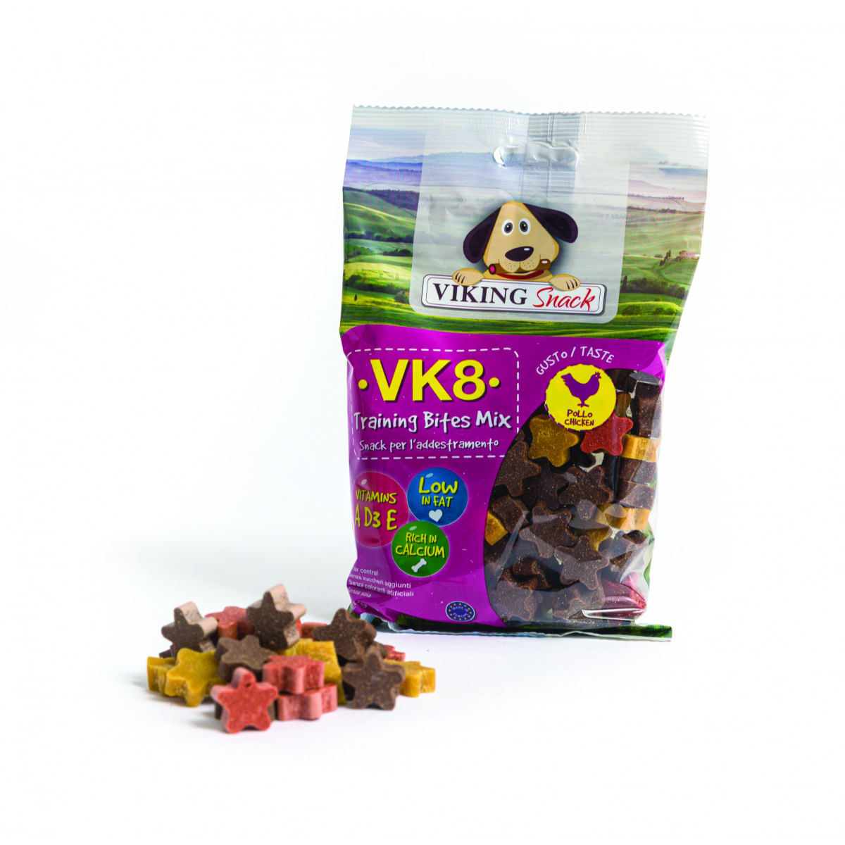 LEOPET Viking Training Bites Mix, XS-M, Pui, punguță recompense câini, 200g - 1 | YEO