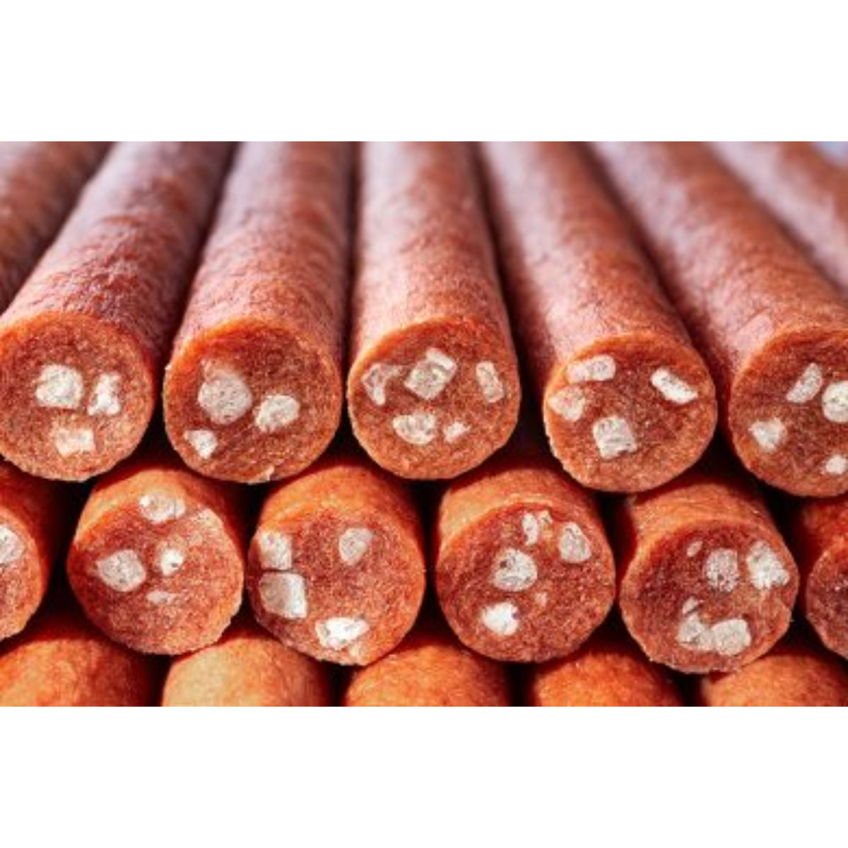 BOW WOW Mini Salami Colagen XS-XL, Vită, găletușa recompense câini, sistem articular, obezitate, 1.2kg - 2 | YEO