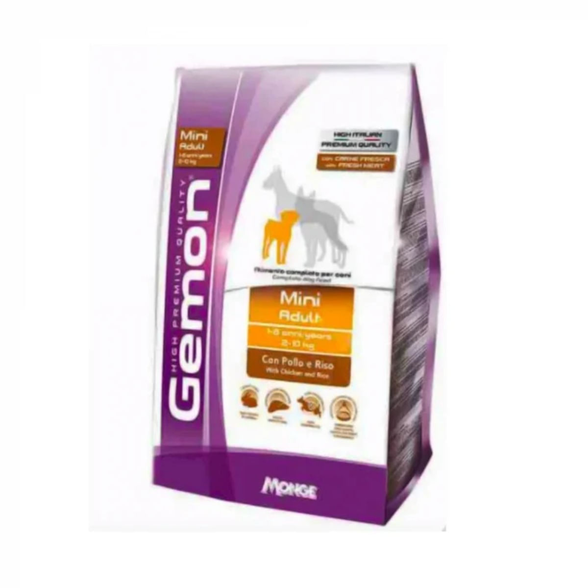 GEMON Breeders Mini Adult, XS-S, Pui și Orez, hrană uscată câini, 20kg