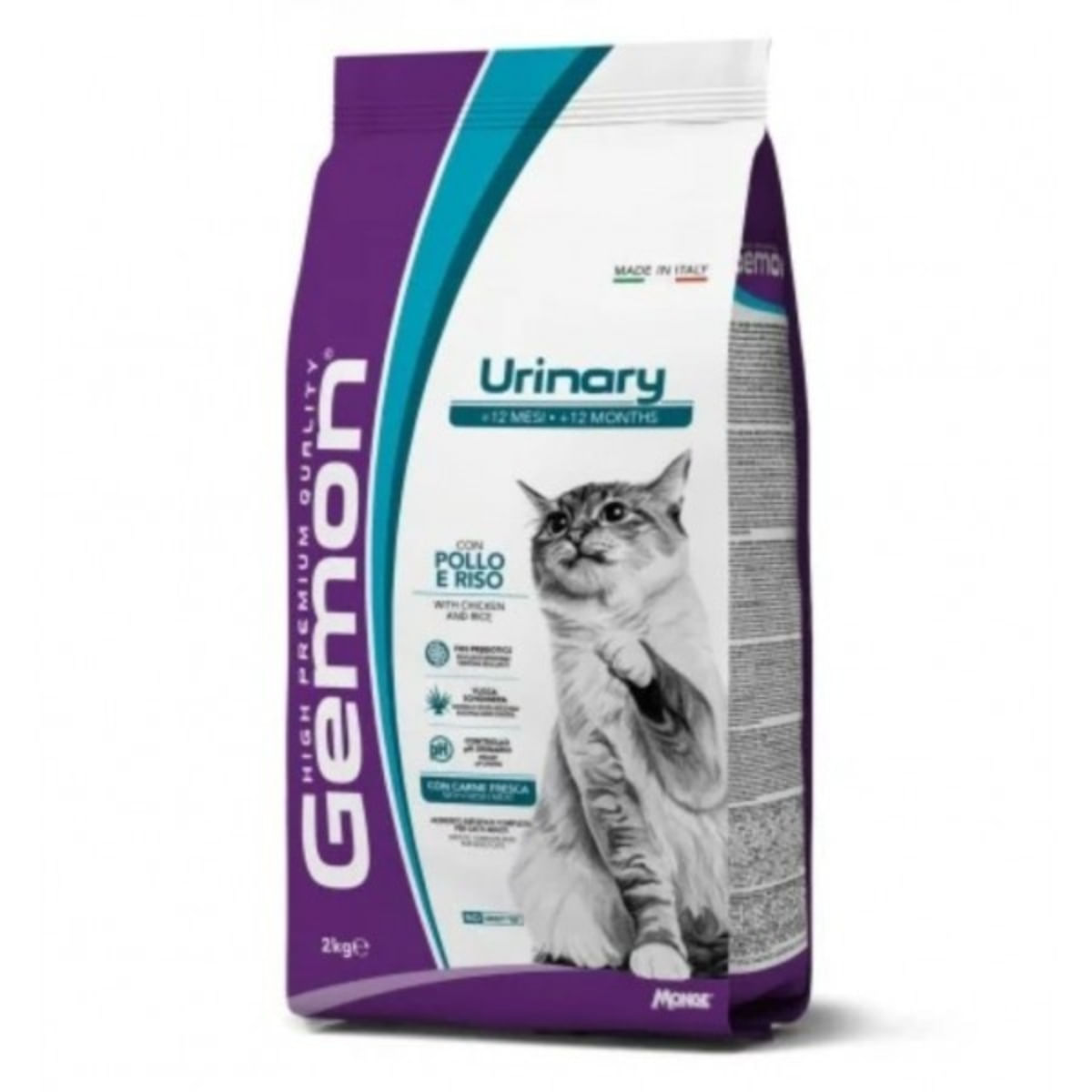 GEMON Breeders Urinary, Pui și Orez, hrană uscată pisici, sistem urinar, 20kg