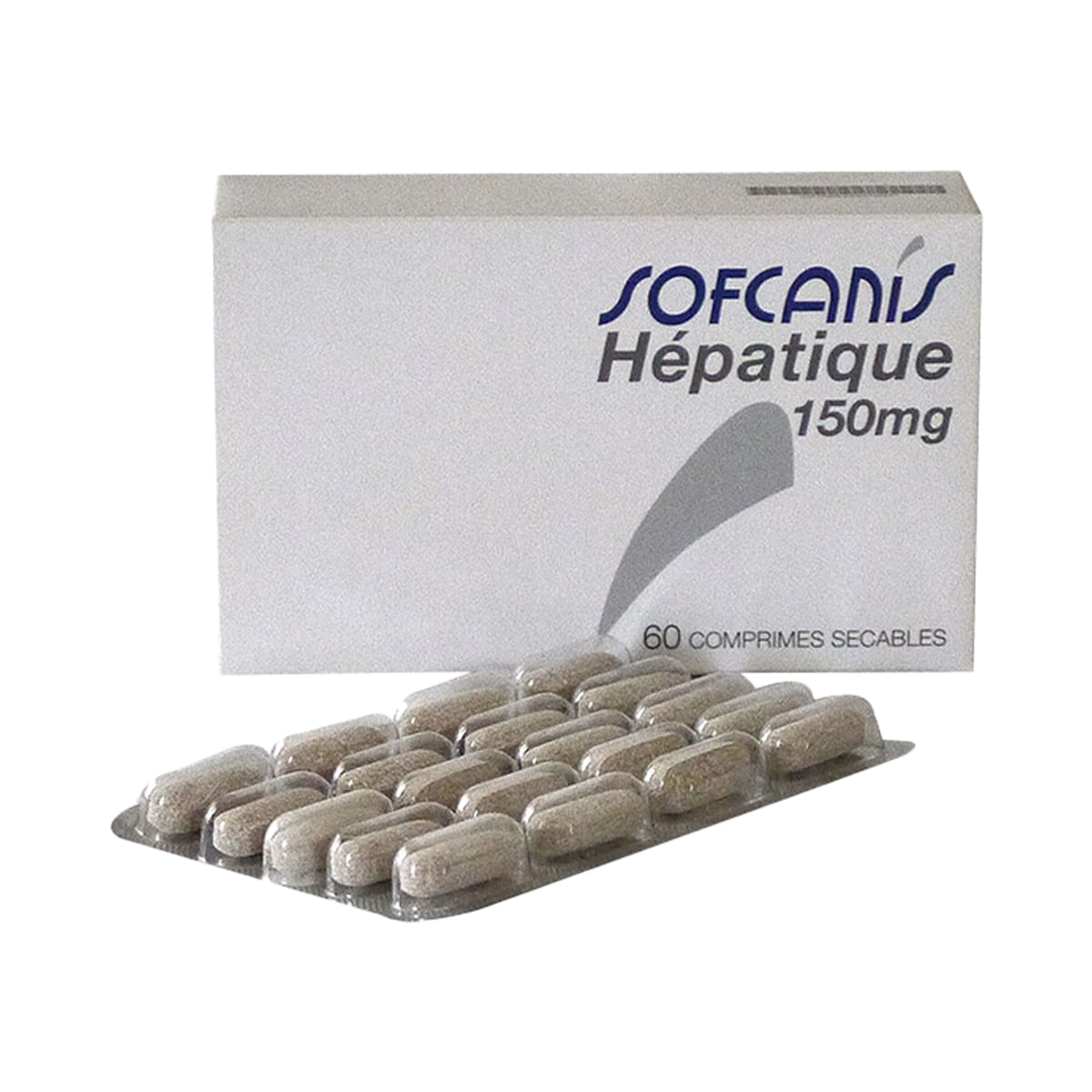 SOFCANIS Hépatique 150 Mg, supliment sistem hepatic câini, comprimate SOFCANIS Hépatique 150 Mg, M-XL, supliment sistem hepatic câini, blister, 60 comprimate - 1 | YEO