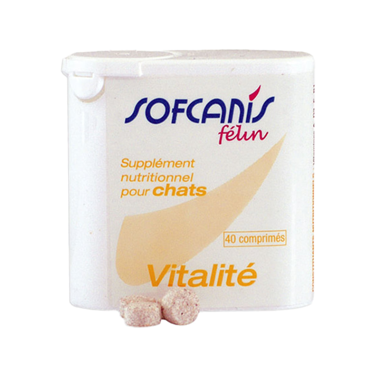 SOFCANIS Vitalite, supliment multivitamine pisici junior & adult, comprimate SOFCANIS Vitalite, supliment multivitamine pisici junior & adult, flacon, 40 comprimate - 1 | YEO