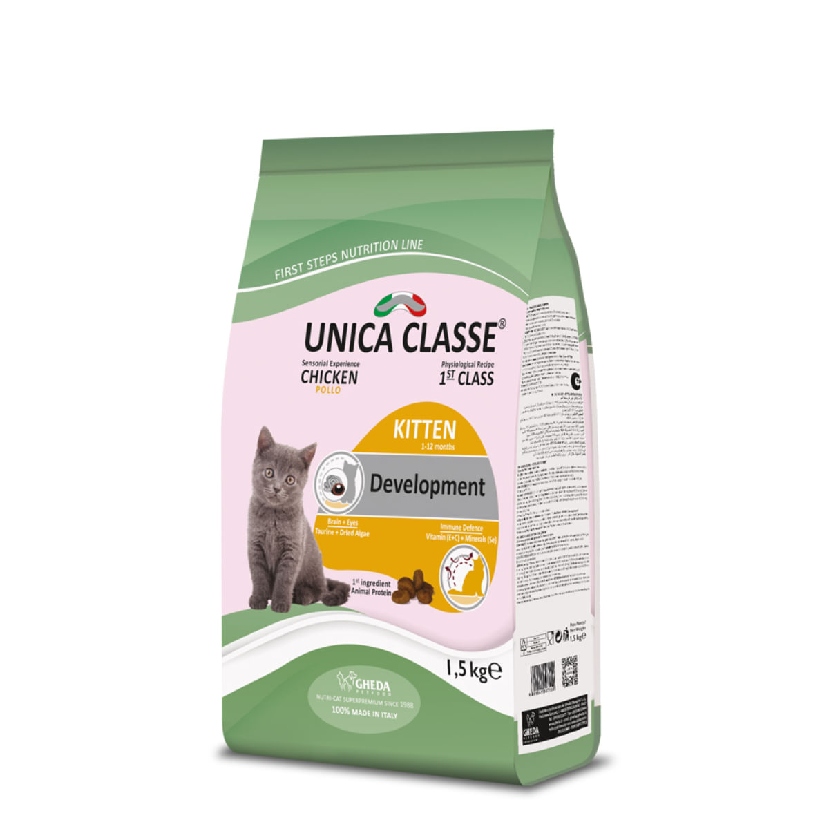 UNICA Classe Kitten Development, Pui, hrană uscată pisici junior, 10kg
