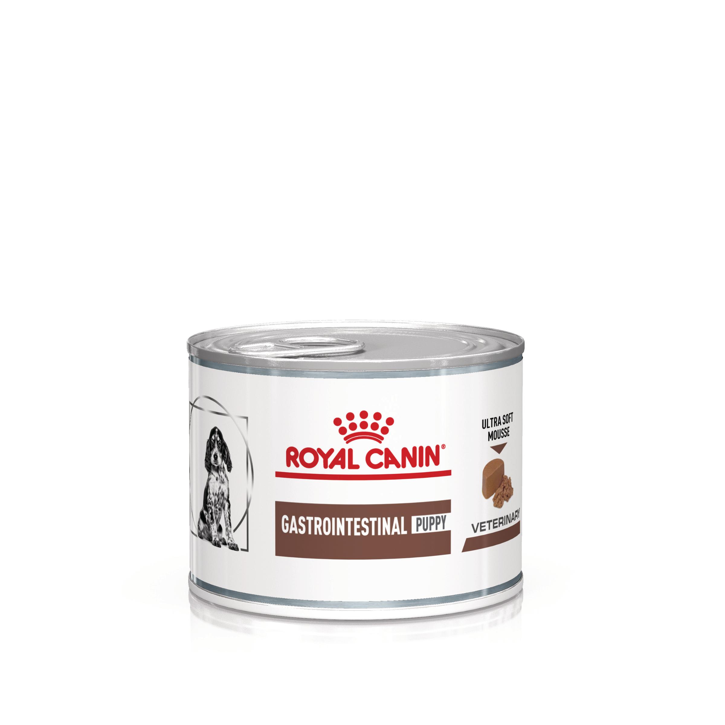 ROYAL CANIN VD Gastrointestinal Puppy, XS-XL, dietă veterinară, conservă hrană umedă câini junior, sistem digestiv, (mousse), 195g