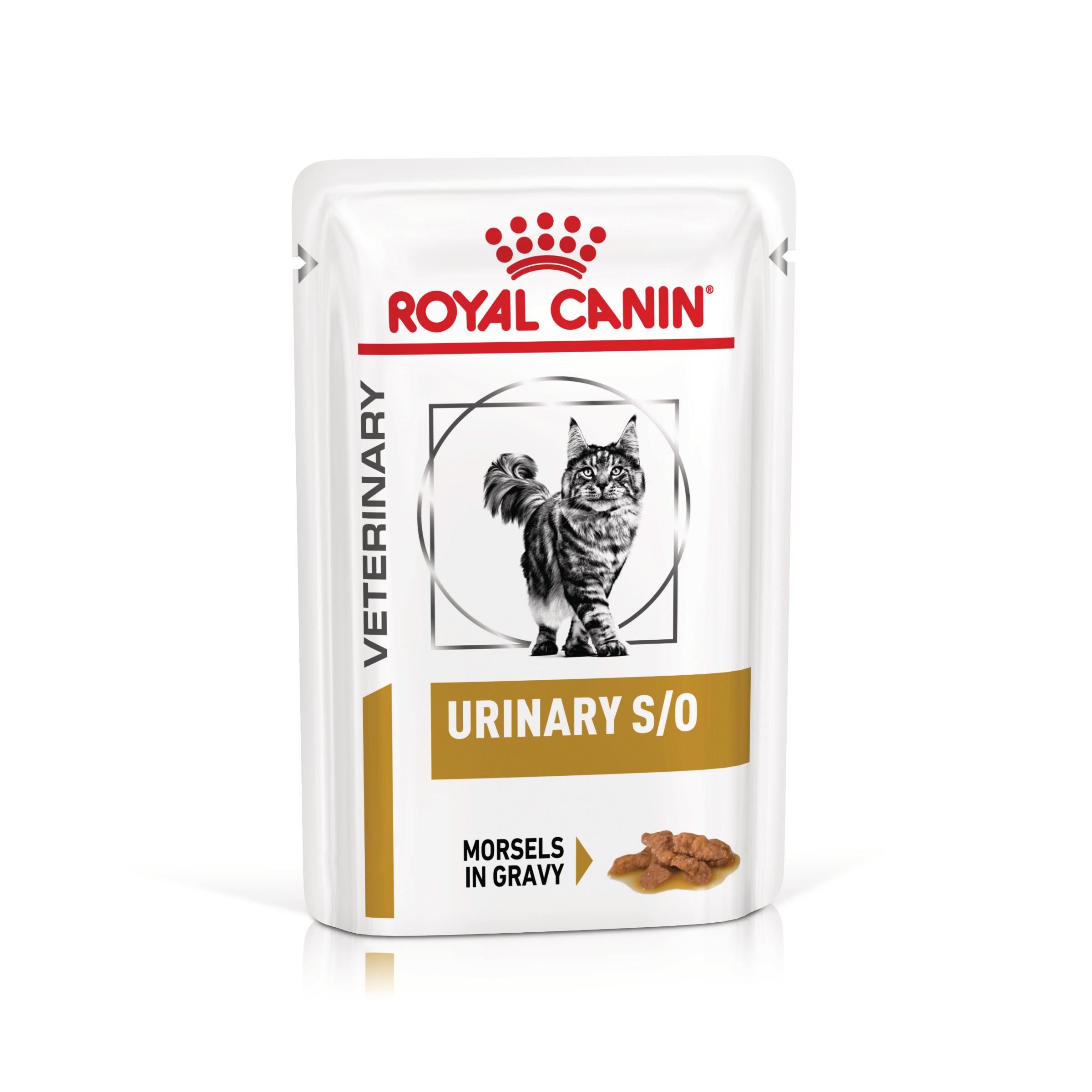 ROYAL CANIN VD Urinary S/O, dietă veterinară, plic hrană umedă pisici, sistem urinar, (în sos), bax, 85g x 12buc