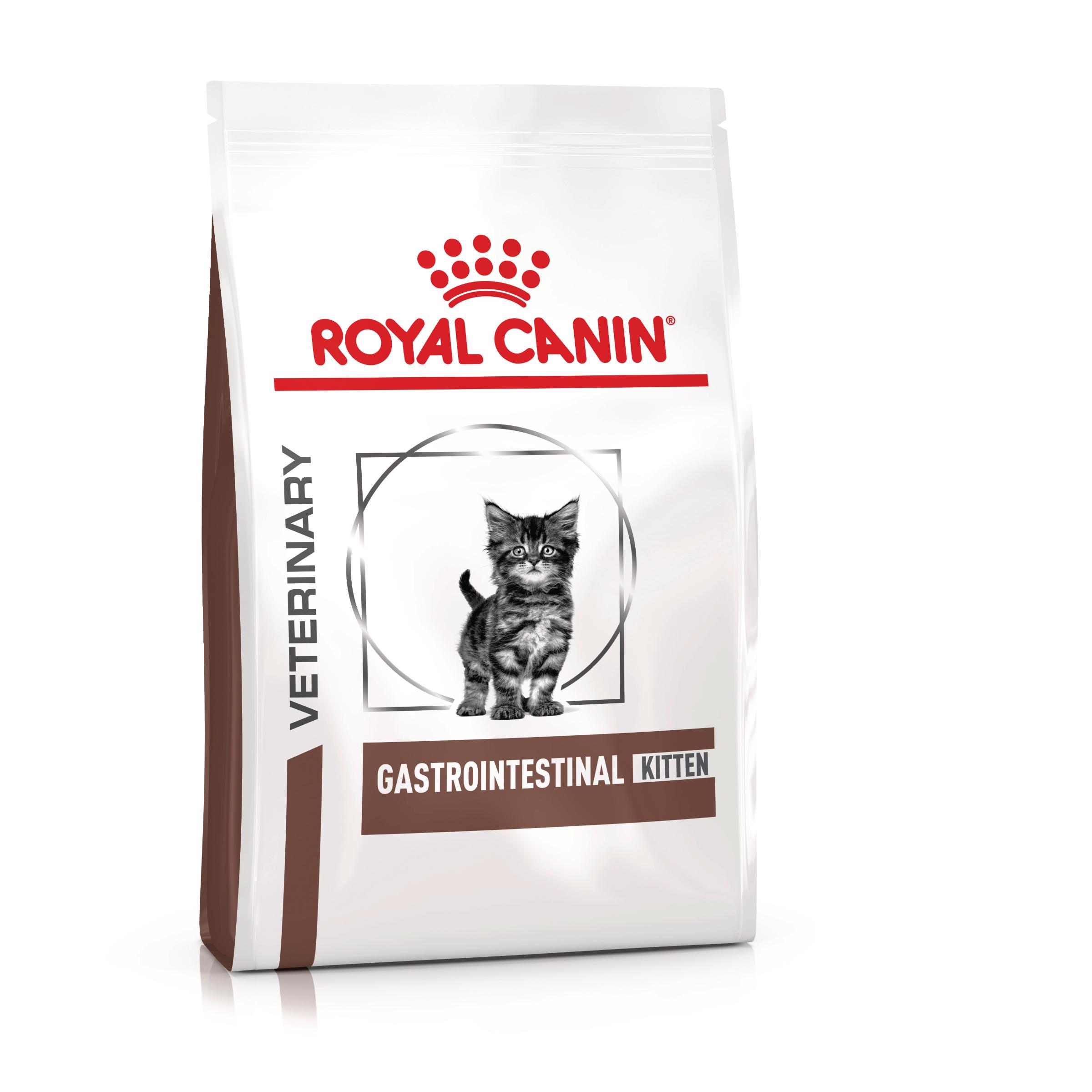 ROYAL CANIN VD Gastrointestinal Kitten, dietă veterinară, hrană uscată pisici junior, sistem digestiv, 400g