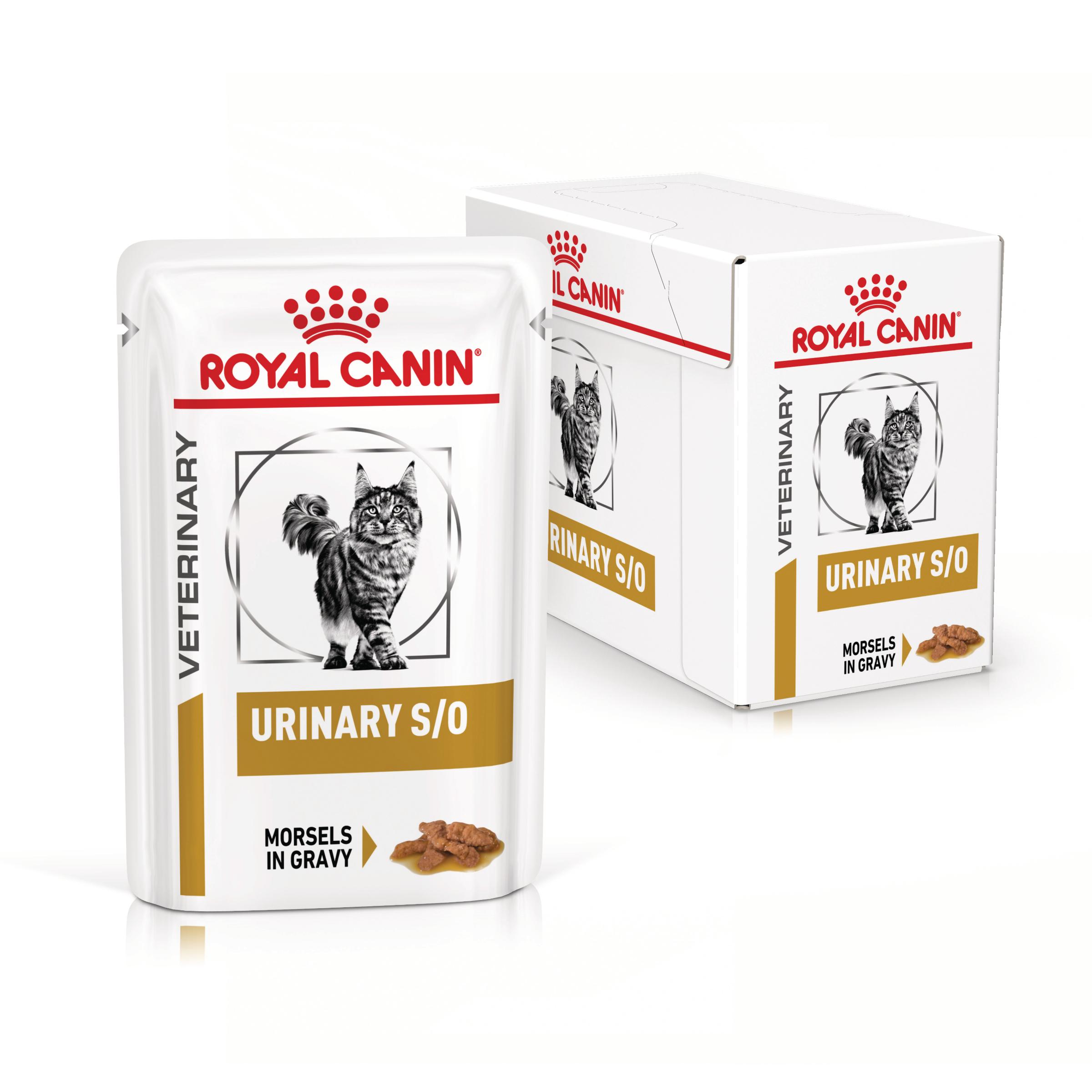 ROYAL CANIN VD Urinary S/O, dietă veterinară, plic hrană umedă pisici, sistem urinar, (în sos), bax, 85g x 12buc