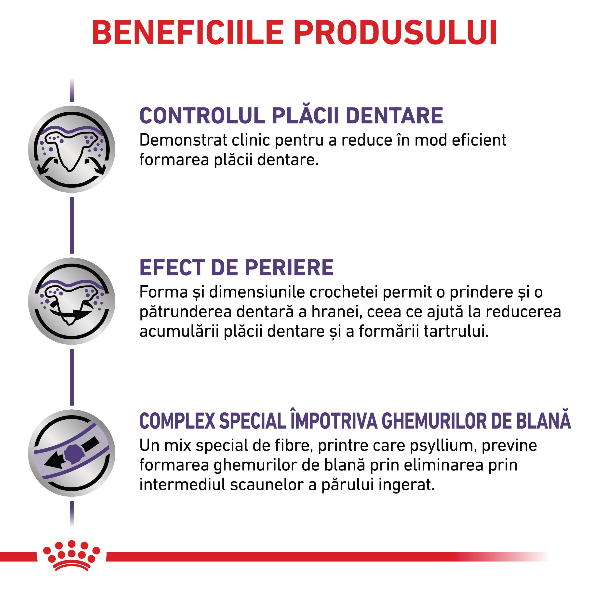 ROYAL CANIN VD Dental, dietă veterinară, hrană uscată pisici, sensibilități dentare, 1.5kg