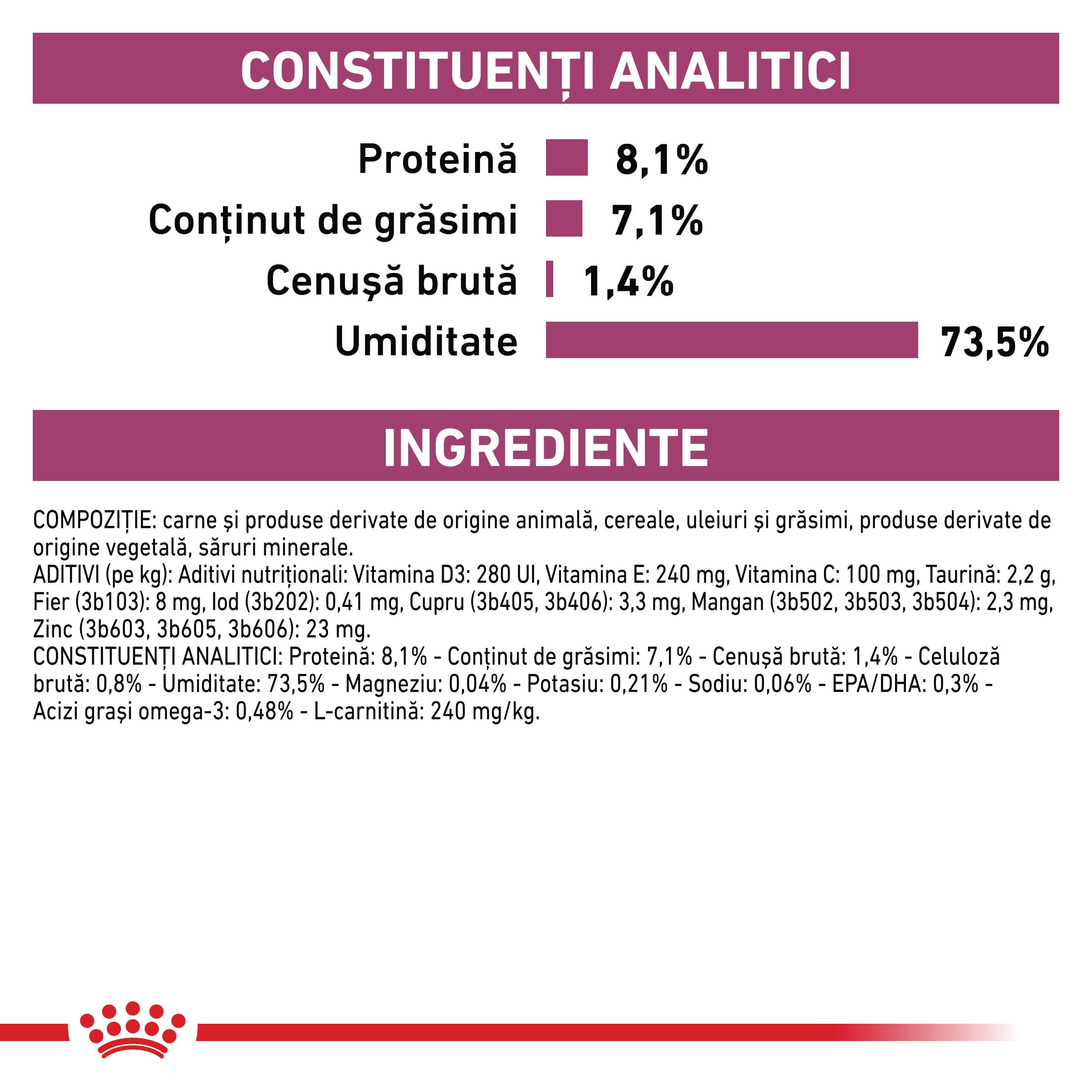 ROYAL CANIN VD Cardiac, XS-XL, dietă veterinară, conservă hrană umedă câini, sistem cardio-vascular (pate), 410g