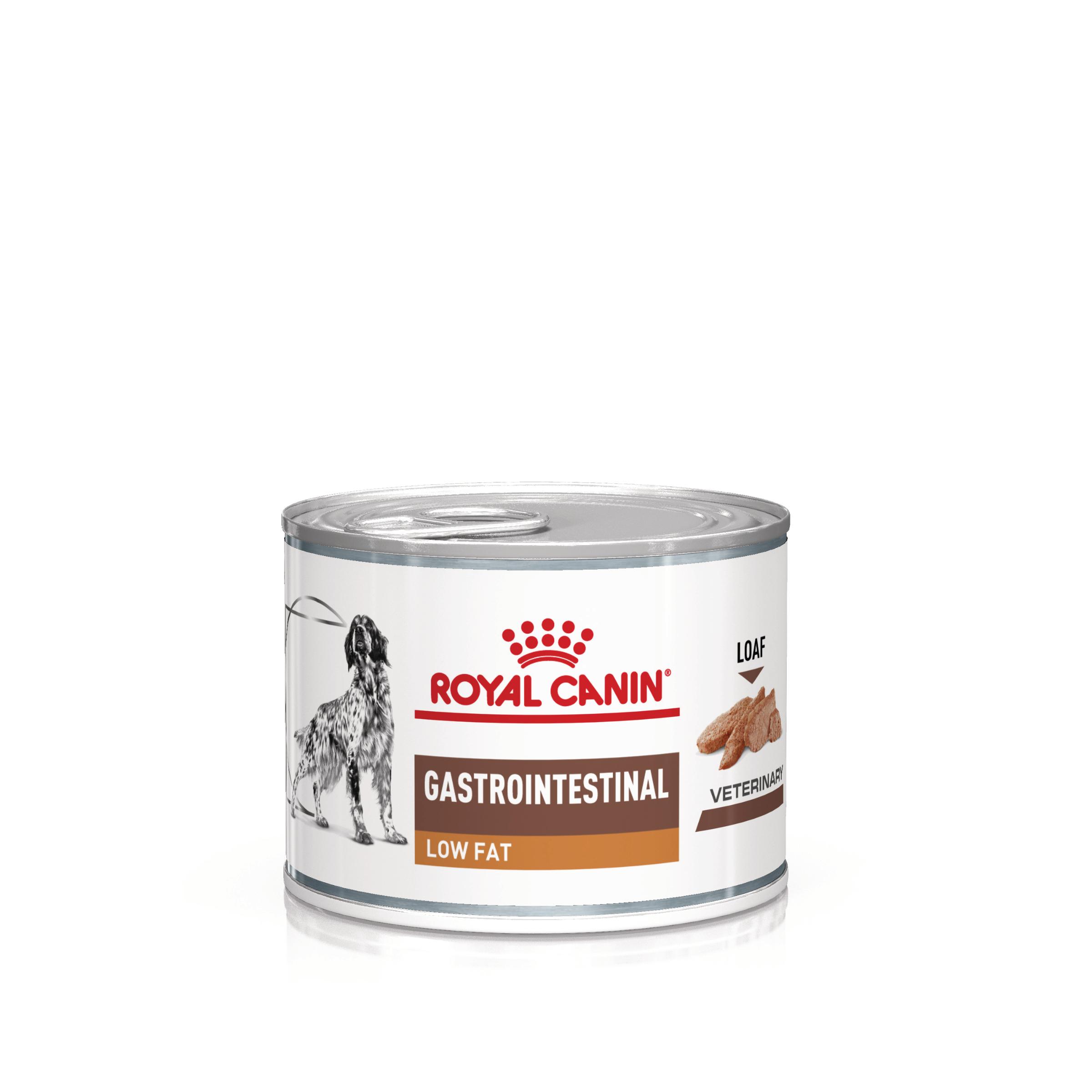 ROYAL CANIN VD Gastrointestinal Low Fat, XS-XL, dietă veterinară, conservă hrană umedă câini, sistem digestiv, (pate), 420g