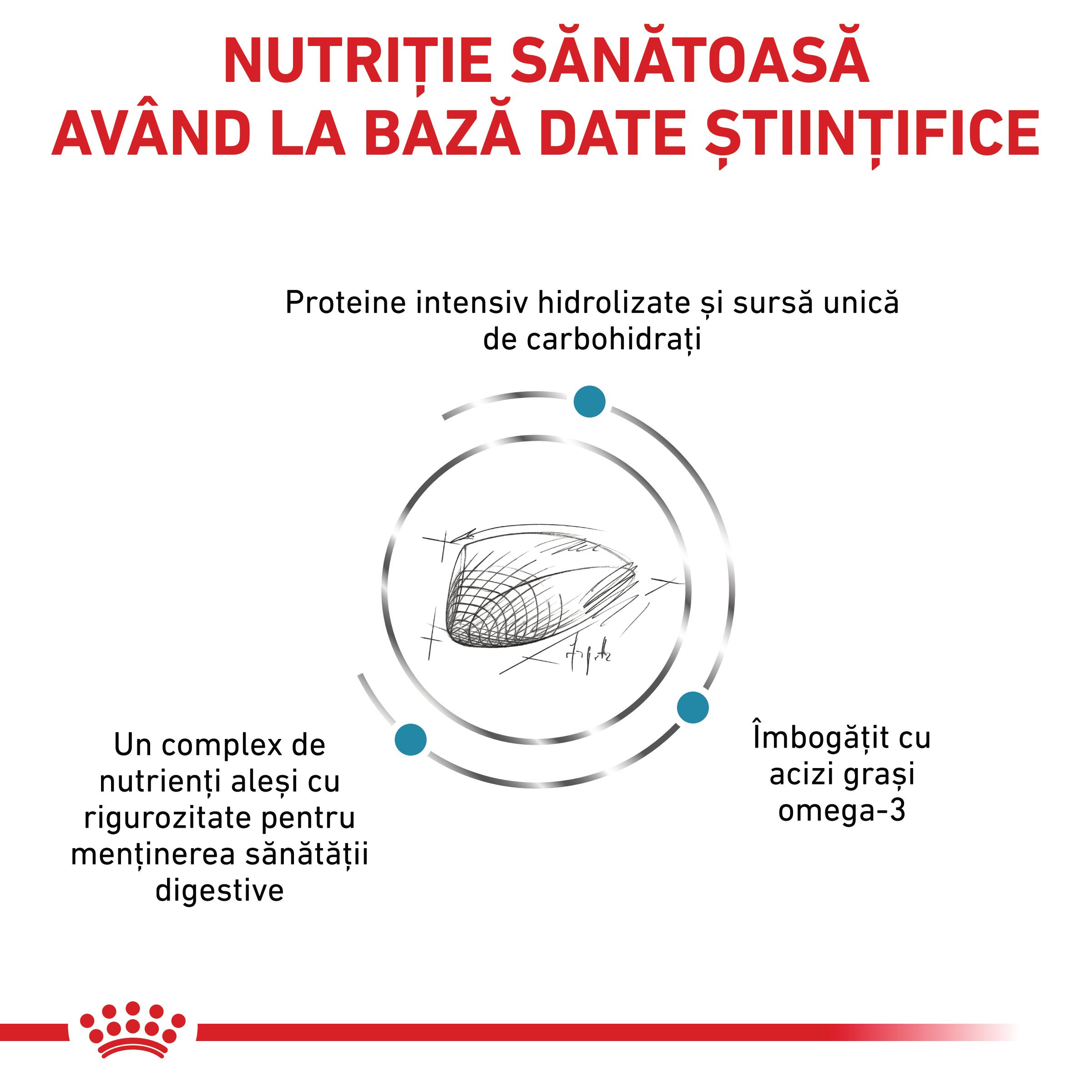 ROYAL CANIN VD Hypoallergenic, dietă veterinară, hrană uscată pisici, alergii, 4.5kg