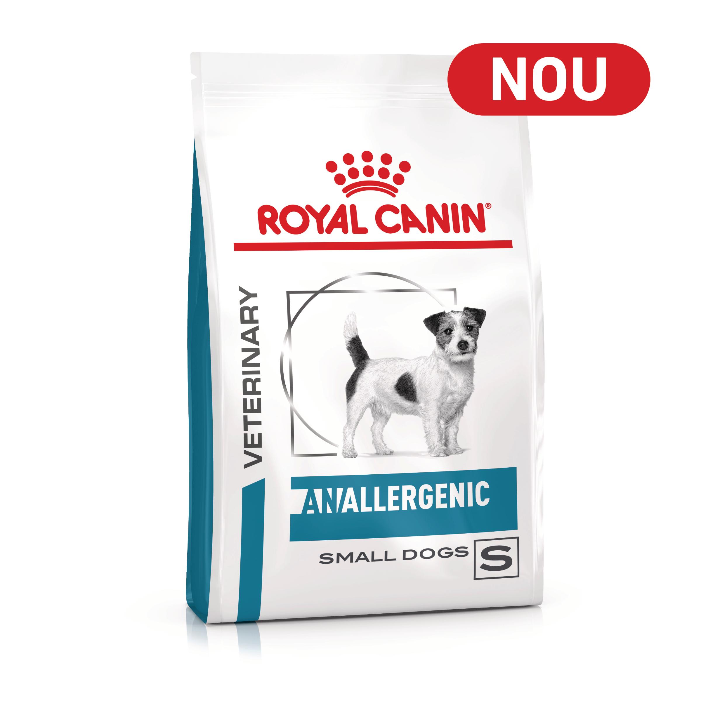 ROYAL CANIN VD Anallergenic Small Dog, XS-S, dietă veterinară, hrană uscată câini, alergii alimentare, 1.5kg