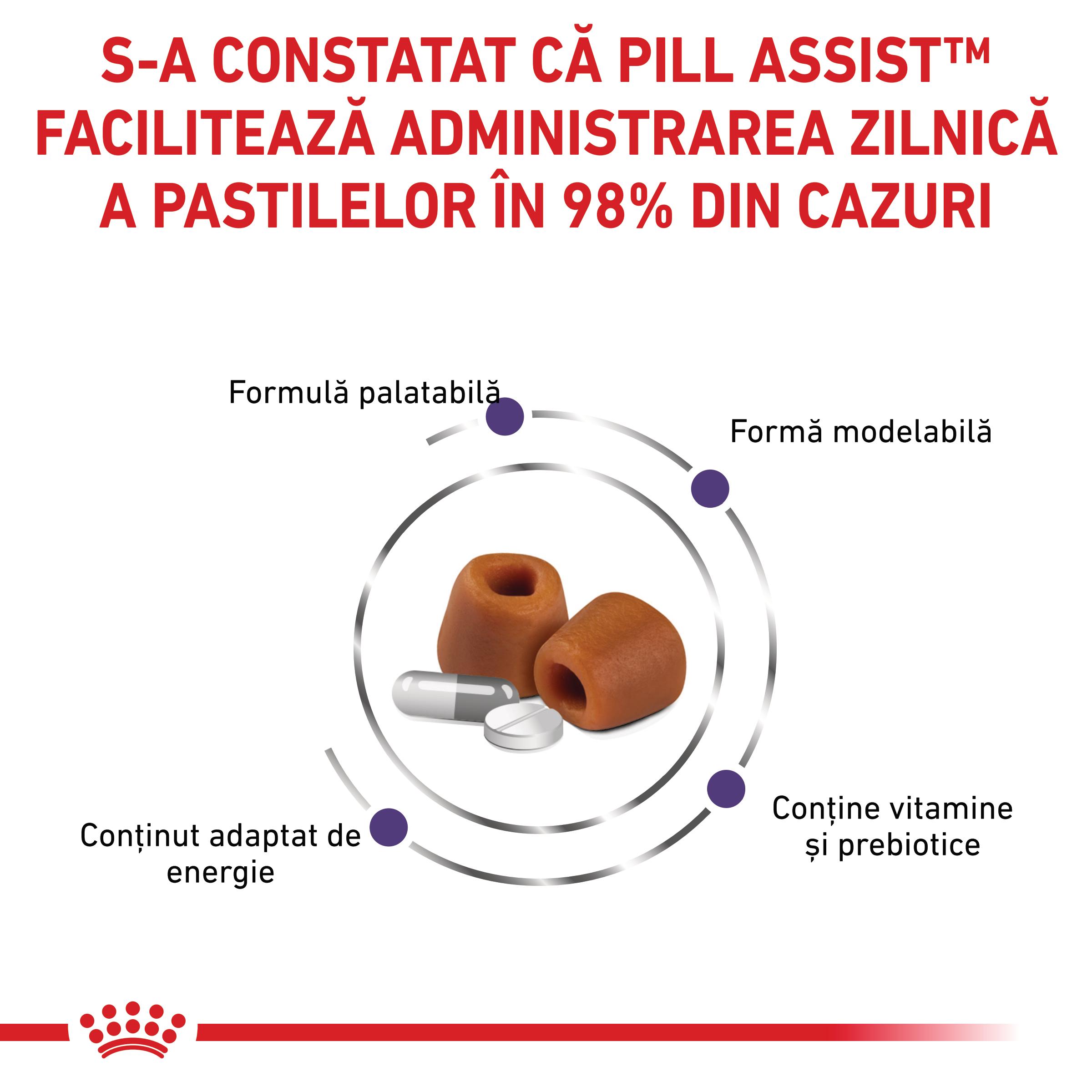 ROYAL CANIN VD Pill Assist Small Dog, dietă veterinară câini, 90g