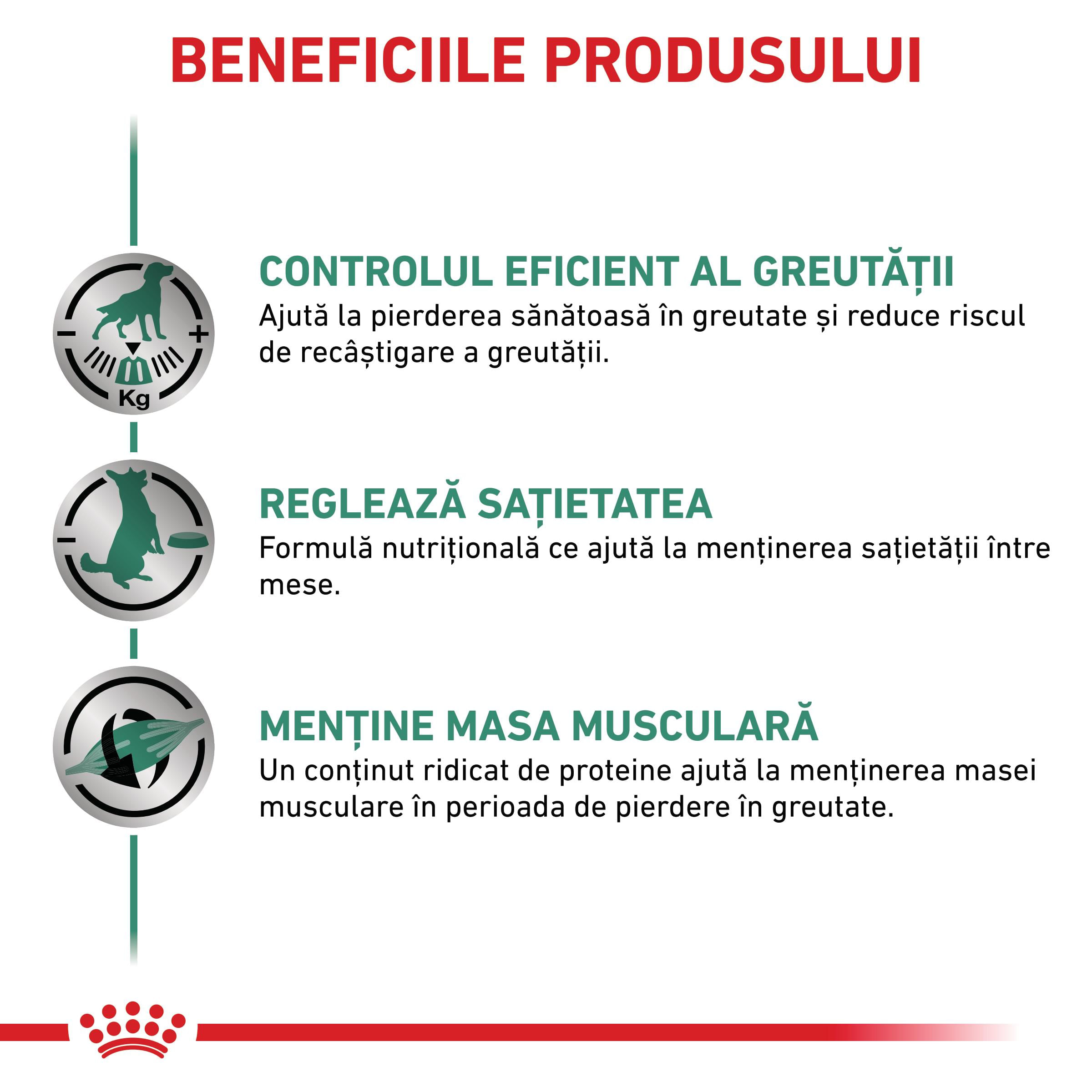 ROYAL CANIN VD Satiety, XS-XL, dietă veterinară, conservă hrană umedă câini, obezitate, (pate), 410g - 2 | YEO