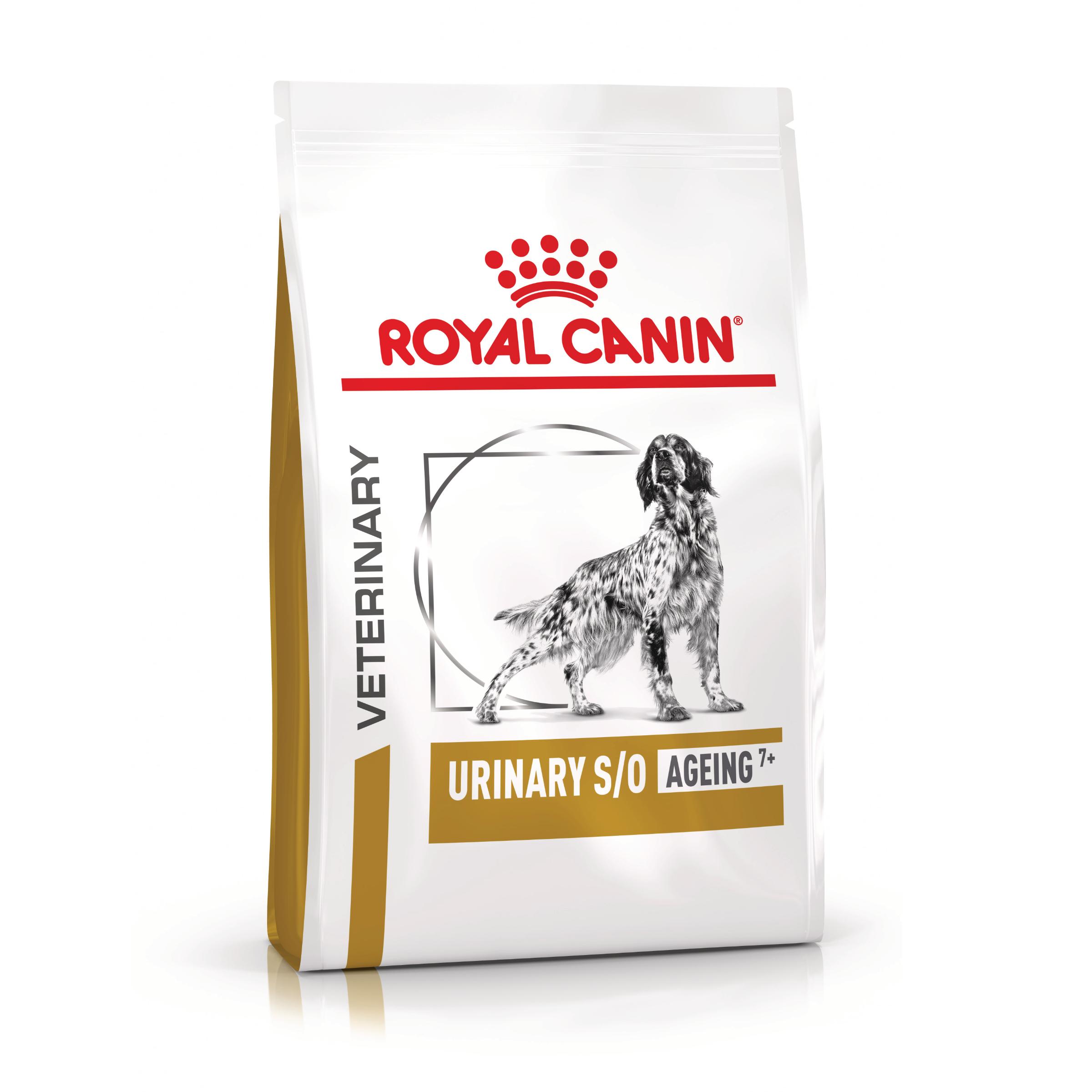 ROYAL CANIN VD Urinary S/O Ageing 7+, S-XL, dietă veterinară, hrană uscată câini senior, sistem urinar, 8kg