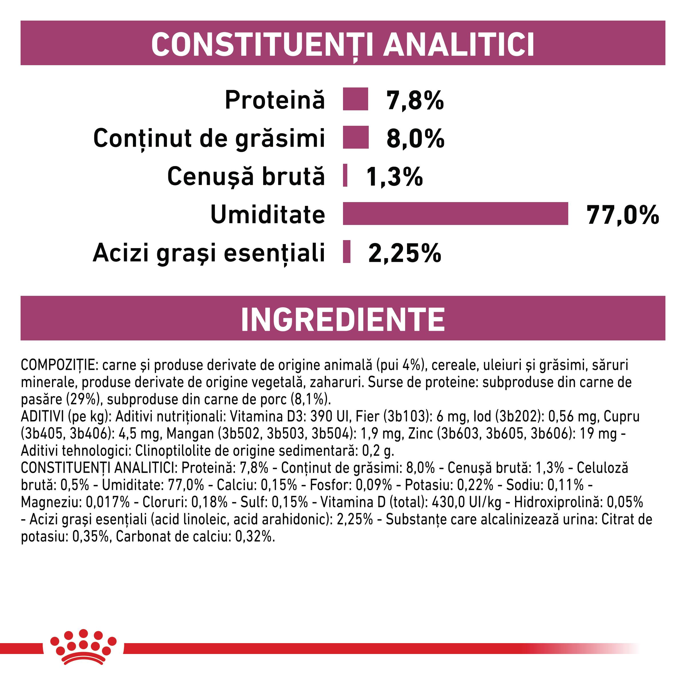 ROYAL CANIN VD Renal, Pui, dietă veterinară, plic hrană umedă pisici, sistem renal, (în sos), bax, 85g x 12buc