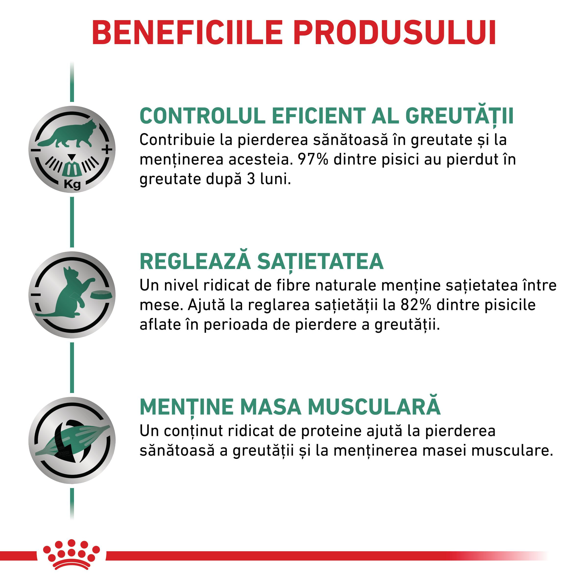 ROYAL CANIN VD Satiety Weight Management, dietă veterinară, hrană uscată pisici, obezitate, 1.5kg