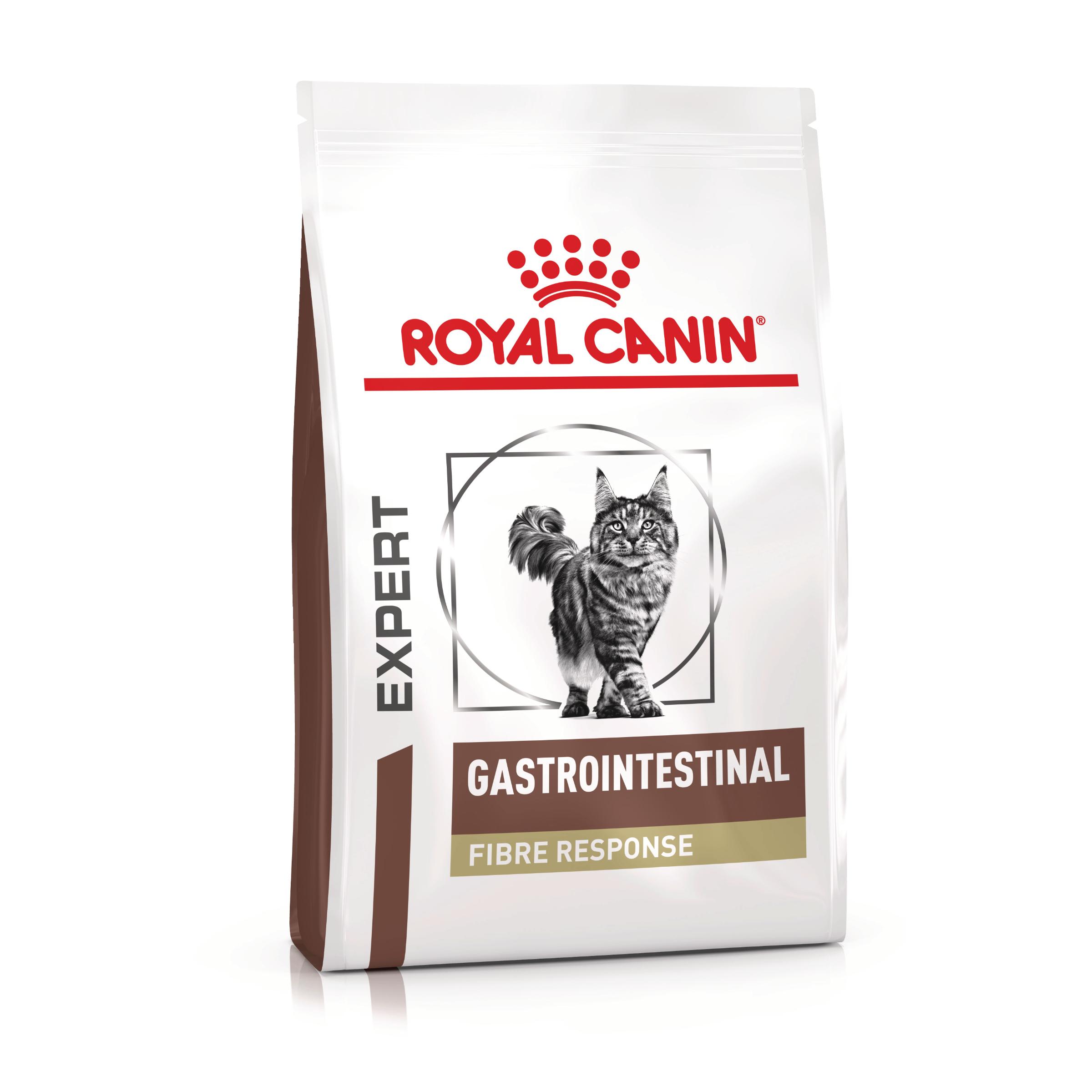 ROYAL CANIN VD Gastrointestinal Fibre Response, dietă veterinară, hrană uscată pisici, sistem digestiv, 4kg