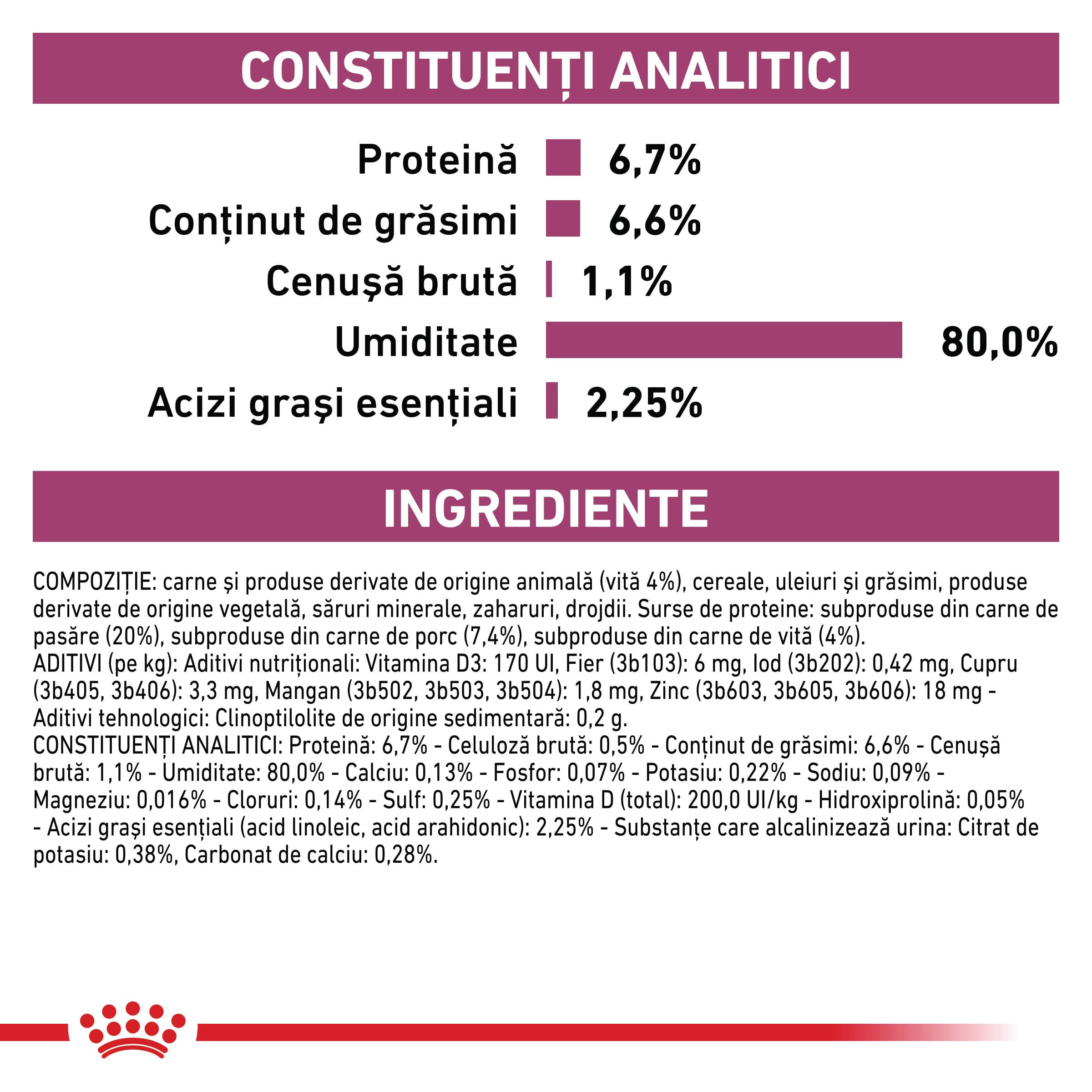 ROYAL CANIN VD Renal, Vită, dietă veterinară, plic hrană umedă pisici, sistem renal, (în sos), bax, 85g x 12buc