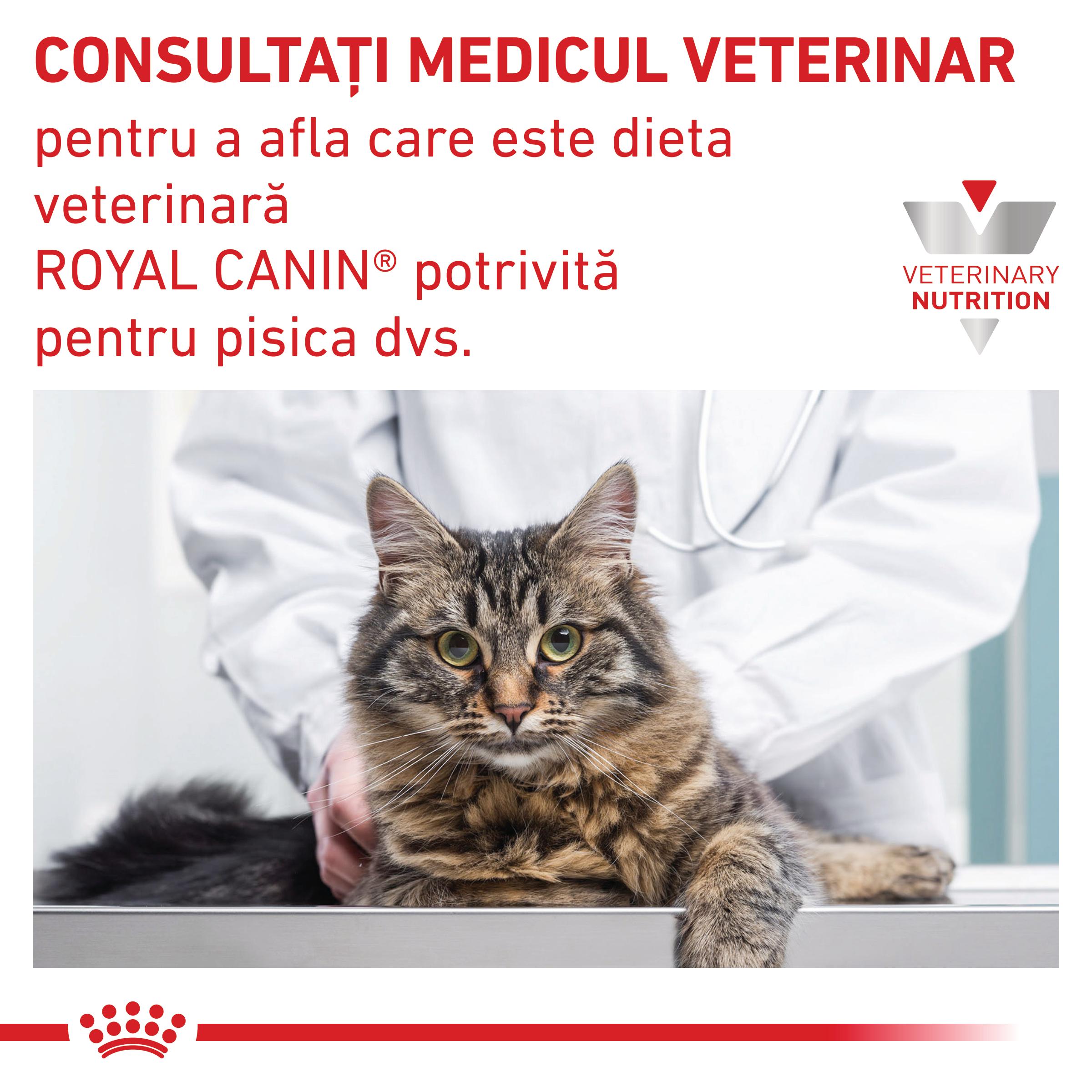ROYAL CANIN VD Satiety Weight Management, dietă veterinară, plic hrană umedă pisici, obezitate, (în sos), bax, 85g x 12buc