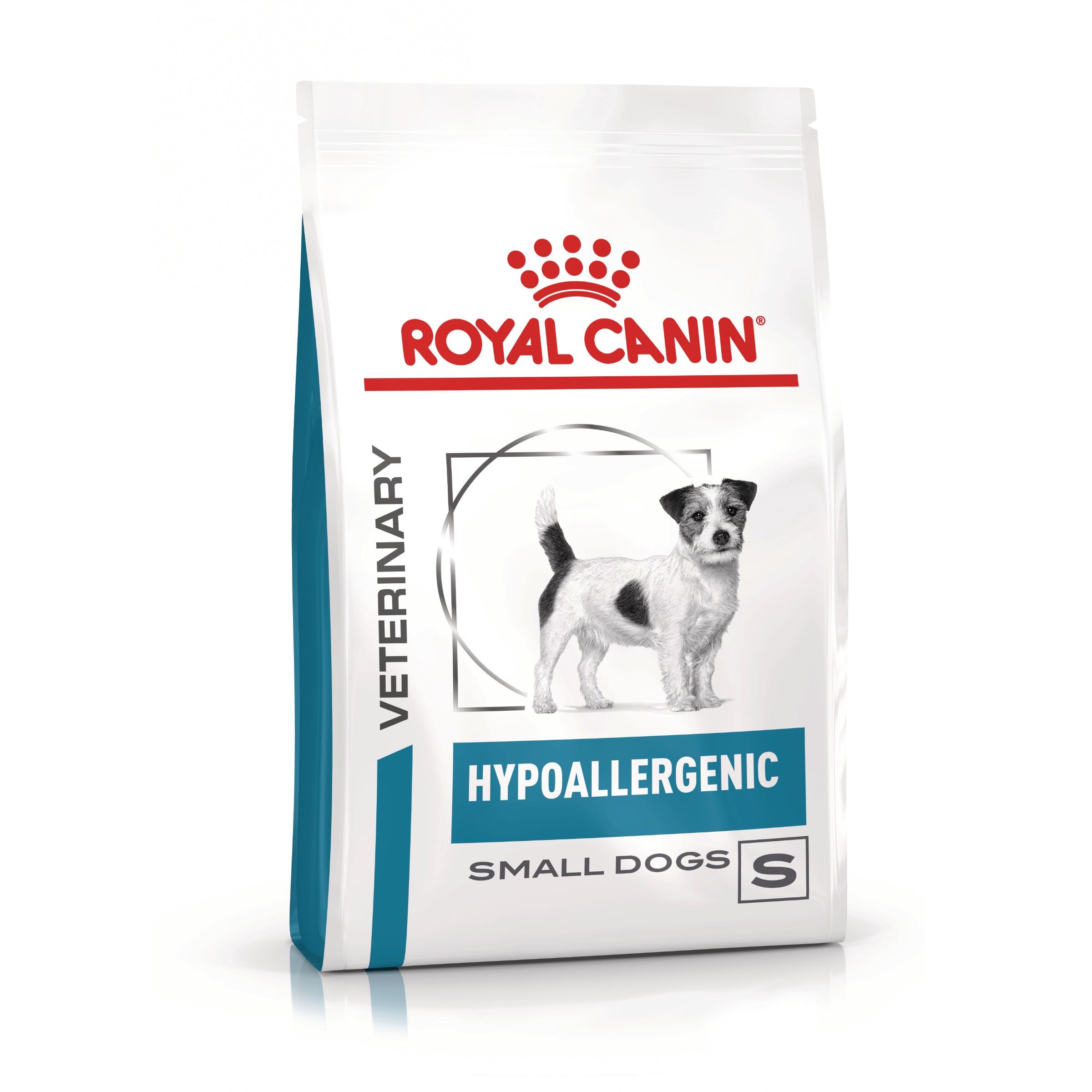 ROYAL CANIN VD Hypoallergenic Small Dog, XS-S, dietă veterinară, hrană uscată câini, alergii alimentare, 3.5kg